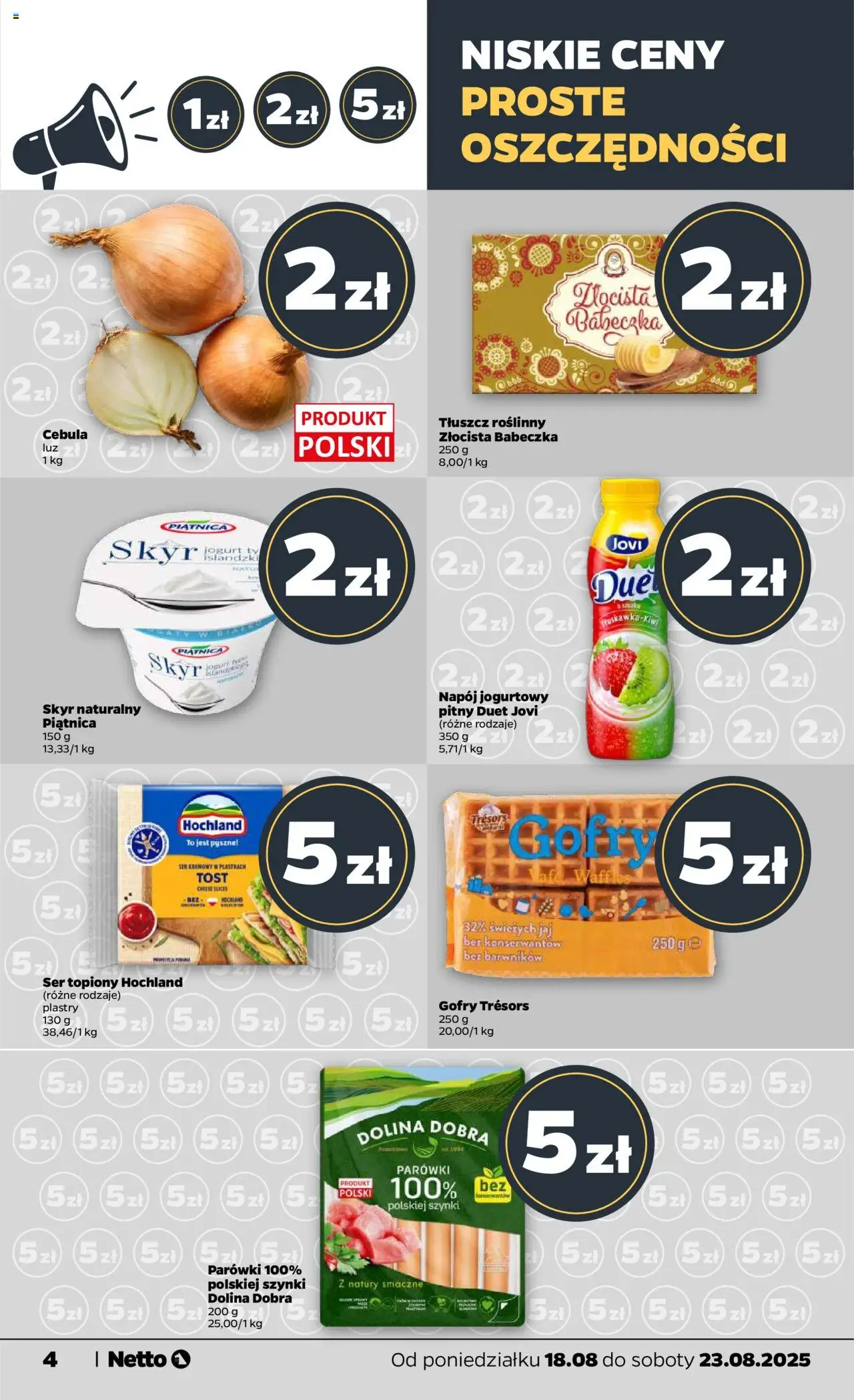 NETTO Gazetka ważna od 18.08.2025 do 23.08.2025 strona 4