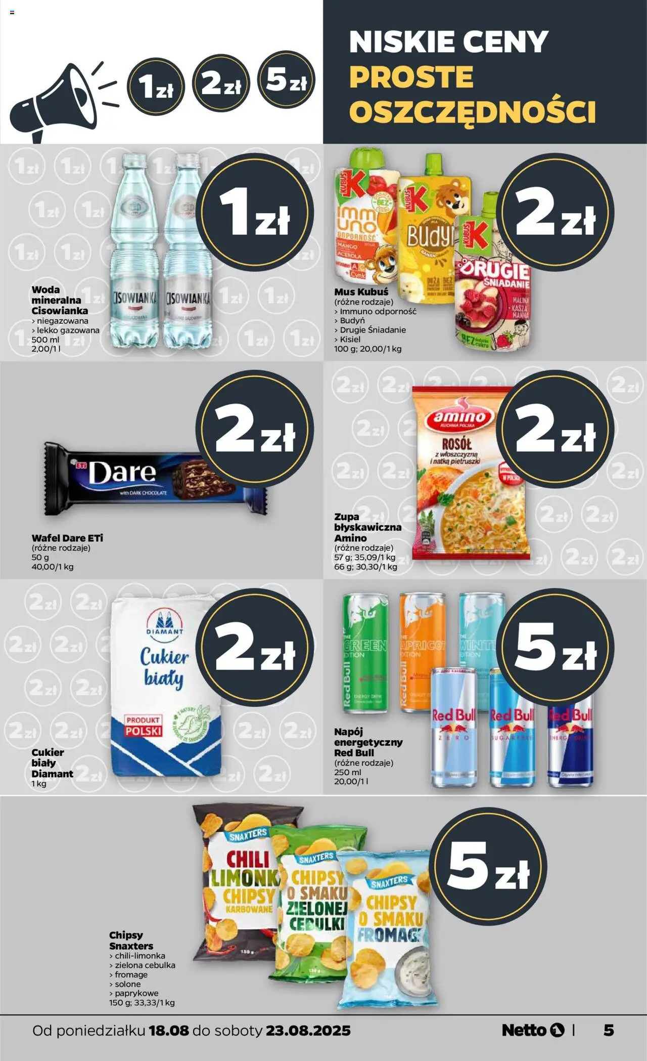 NETTO Gazetka ważna od 18.08.2025 do 23.08.2025 strona 5