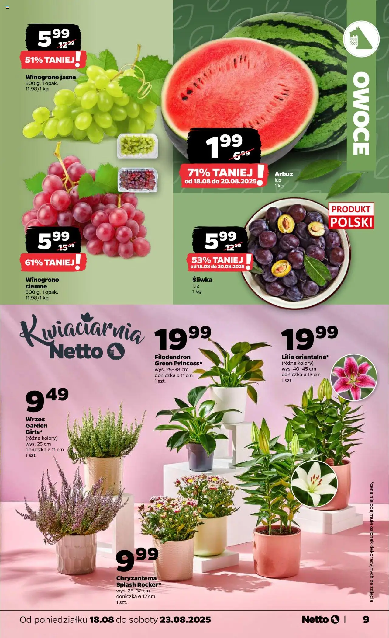 NETTO Gazetka ważna od 18.08.2025 do 23.08.2025 strona 9
