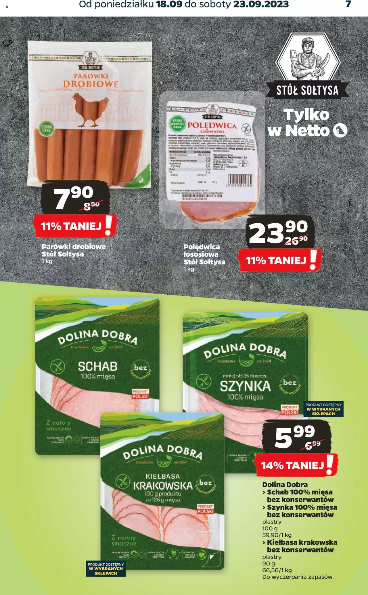 NETTO Gazetka ważna od 18.09.2023 do 23.09.2023 strona 7