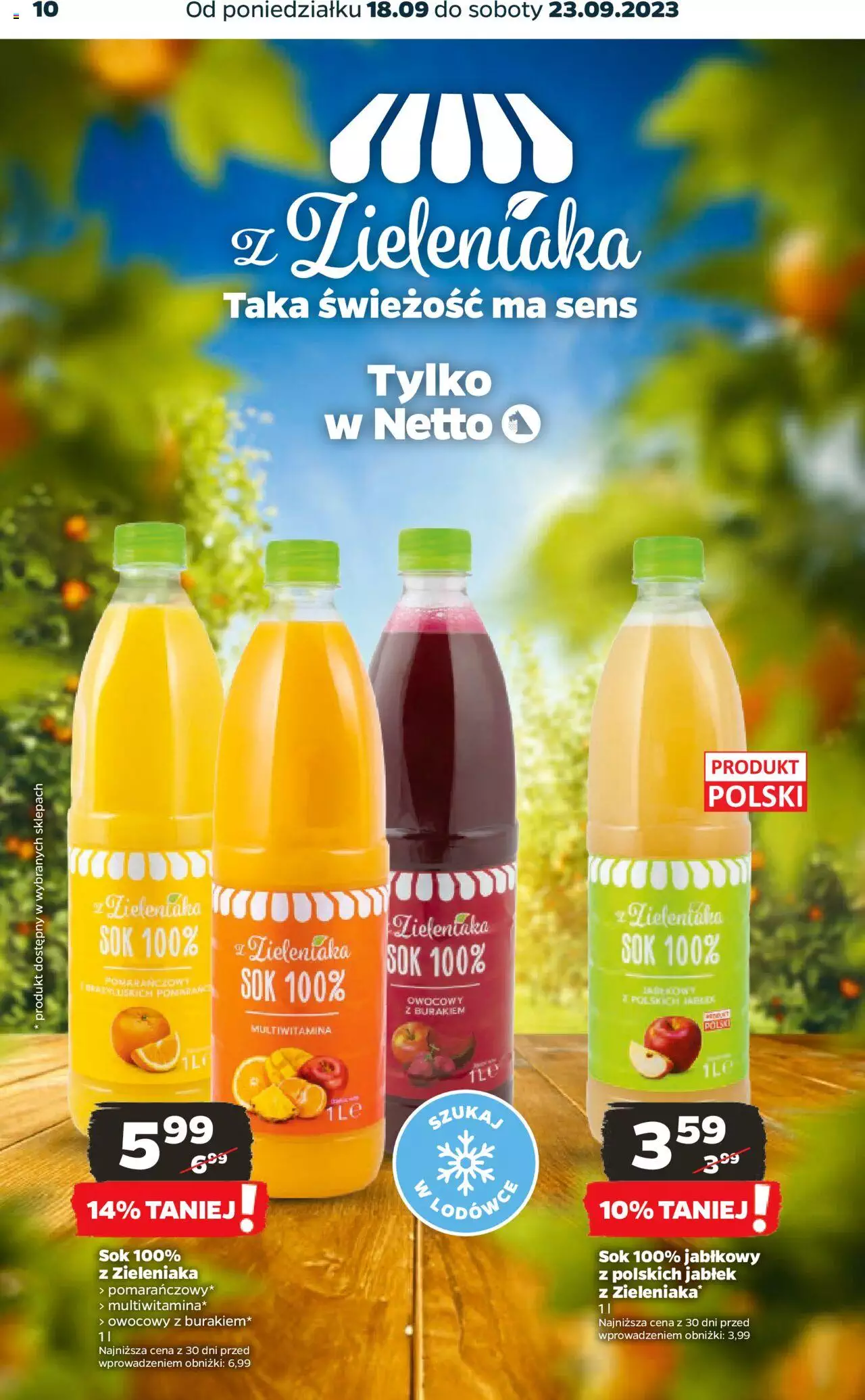 NETTO Gazetka ważna od 18.09.2023 do 23.09.2023 strona 10