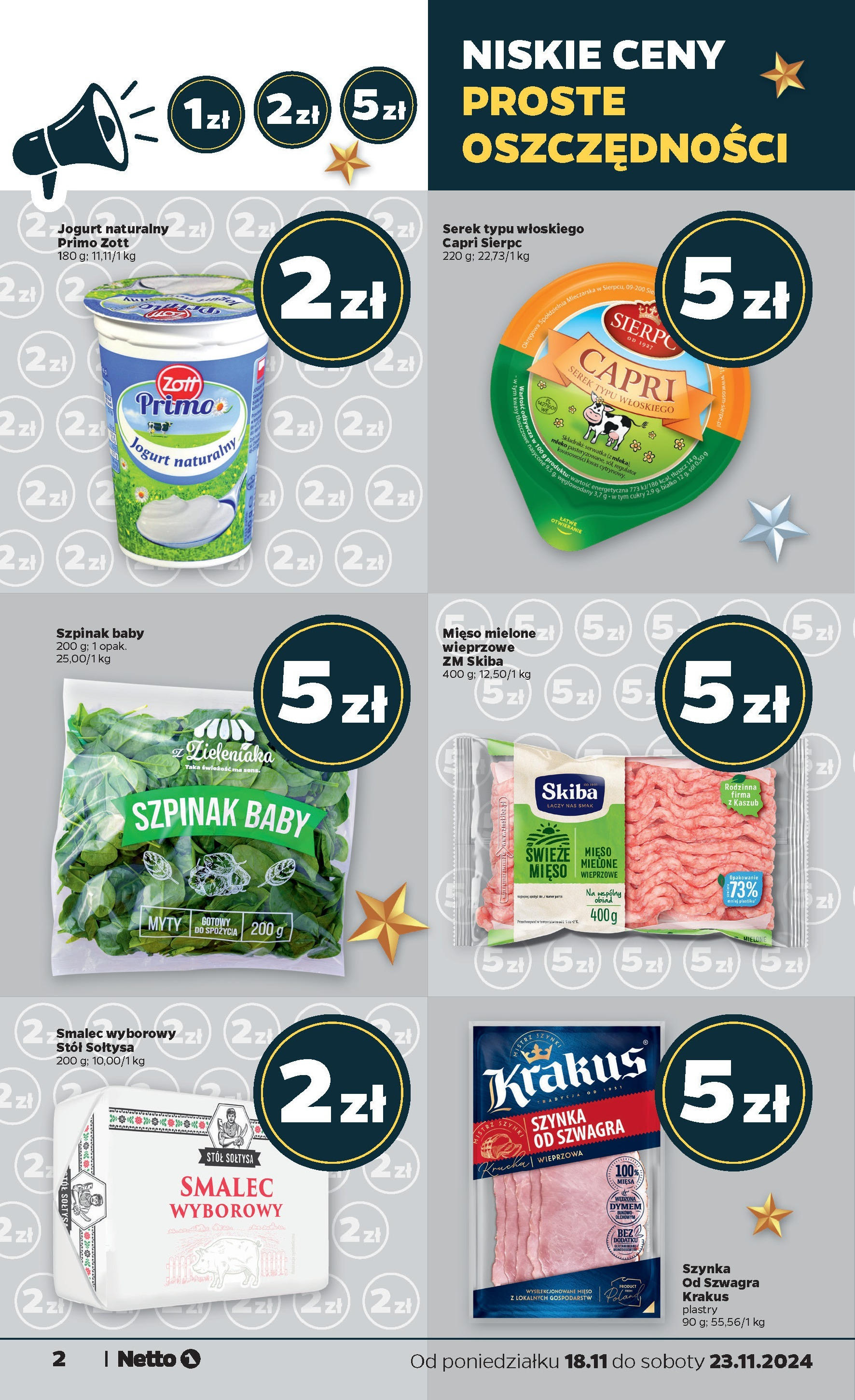 NETTO Gazetka ważna od 18.11.2024 do 23.11.2024 strona 2