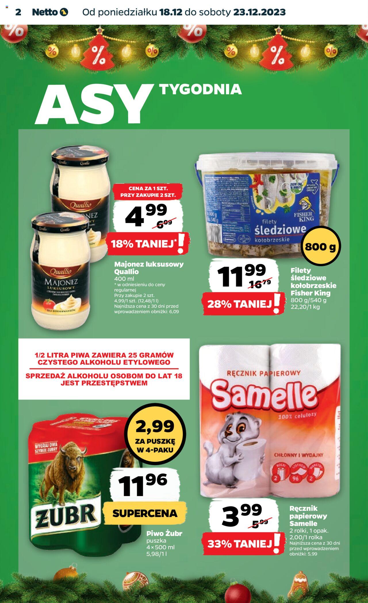 Netto gazetka ważna od 18.12.2023 do 23.12.2023 strona 2