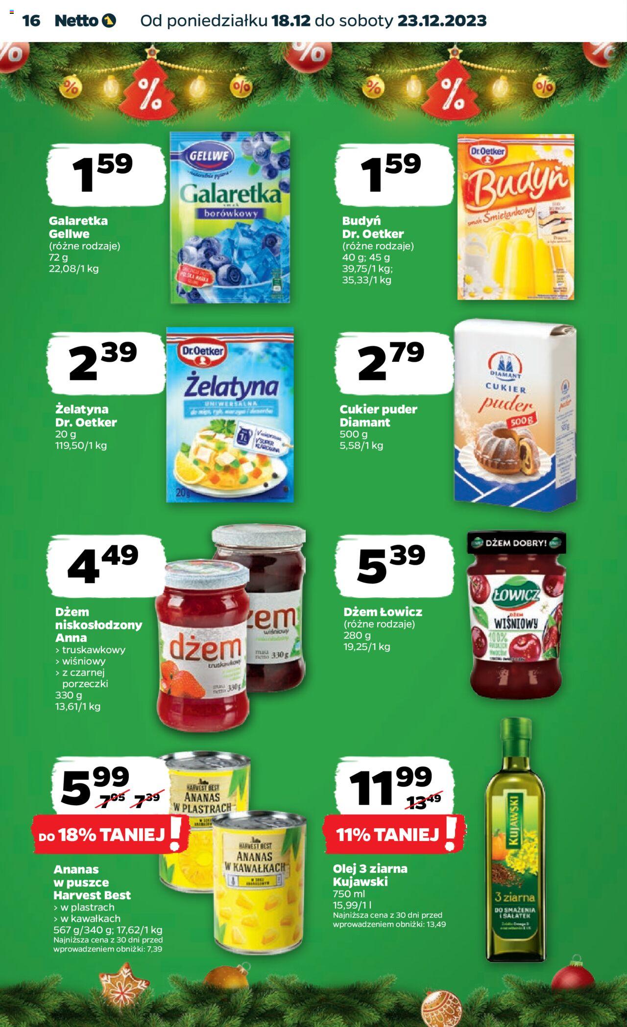Netto gazetka ważna od 18.12.2023 do 23.12.2023 strona 16