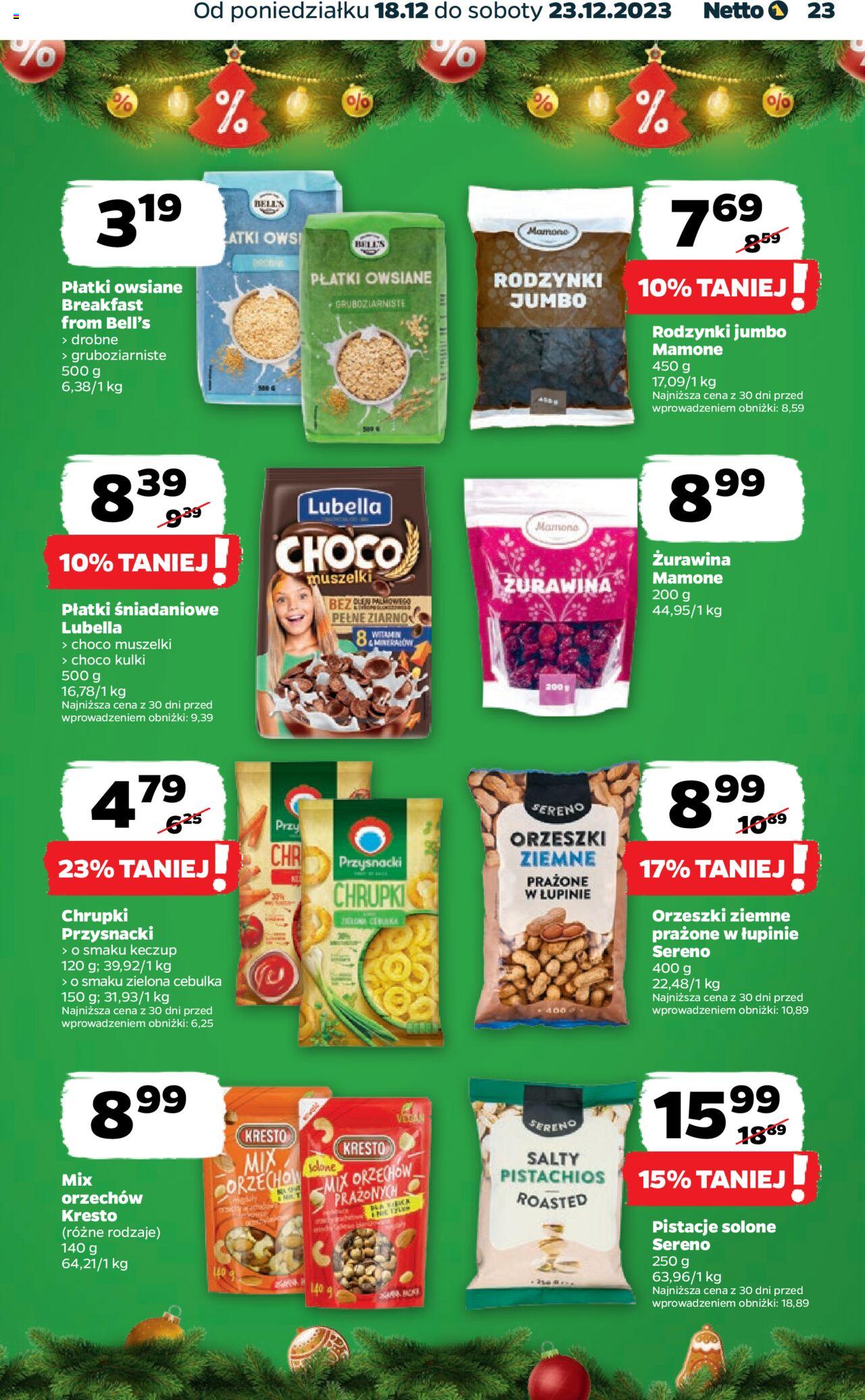 Netto gazetka ważna od 18.12.2023 do 23.12.2023 strona 23
