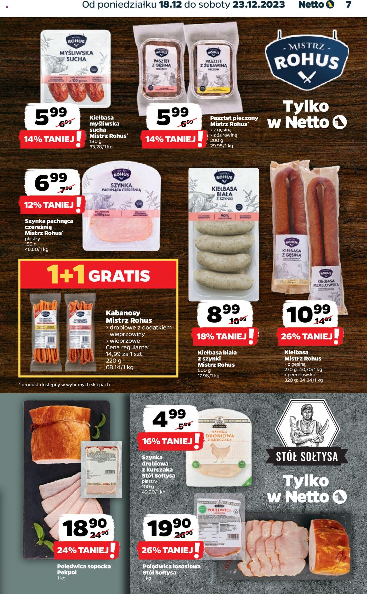 Netto gazetka ważna od 18.12.2023 do 23.12.2023 strona 7