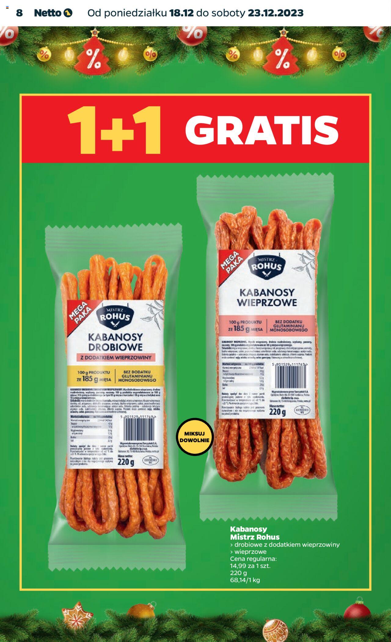 Netto gazetka ważna od 18.12.2023 do 23.12.2023 strona 8