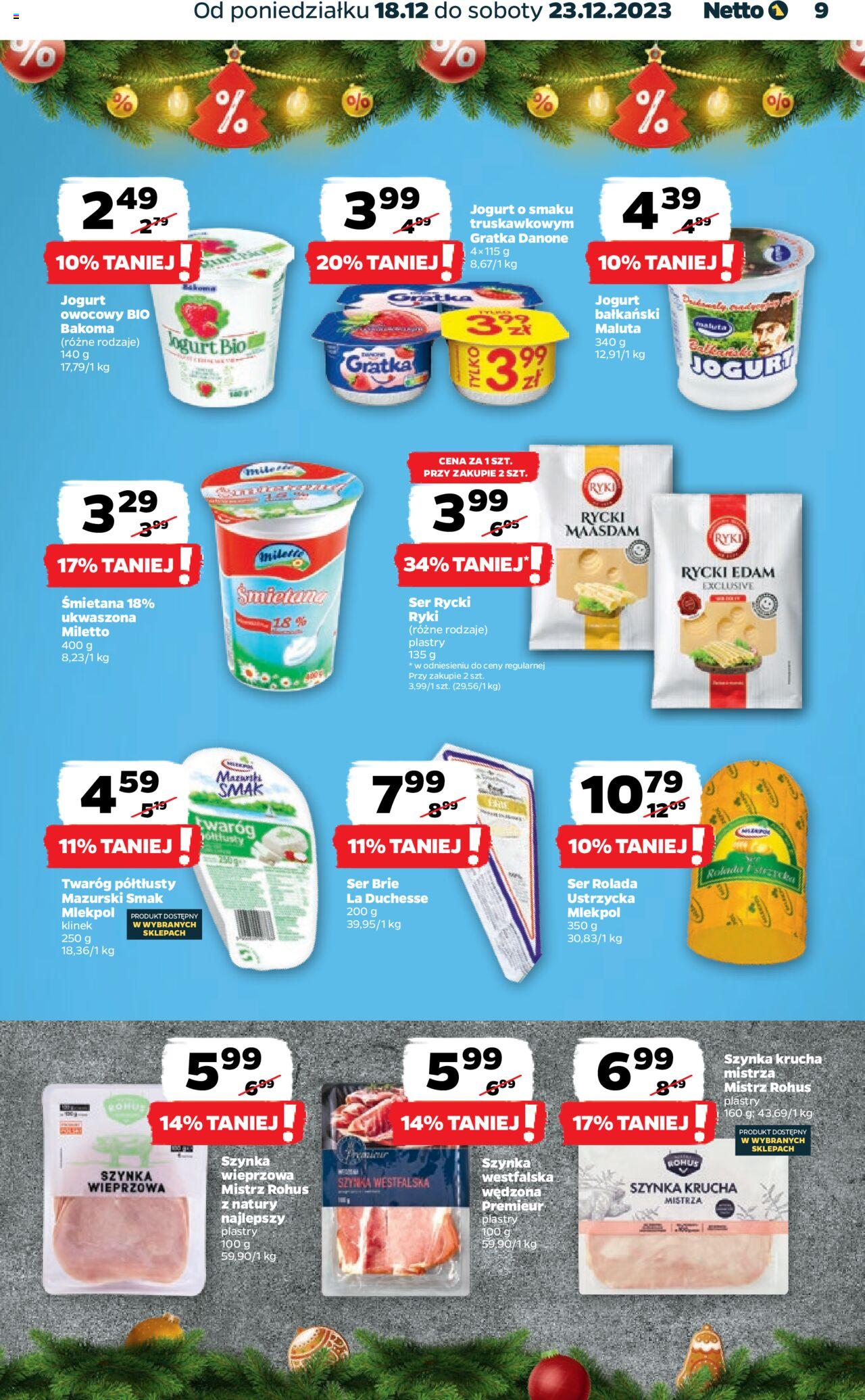 Netto gazetka ważna od 18.12.2023 do 23.12.2023 strona 9