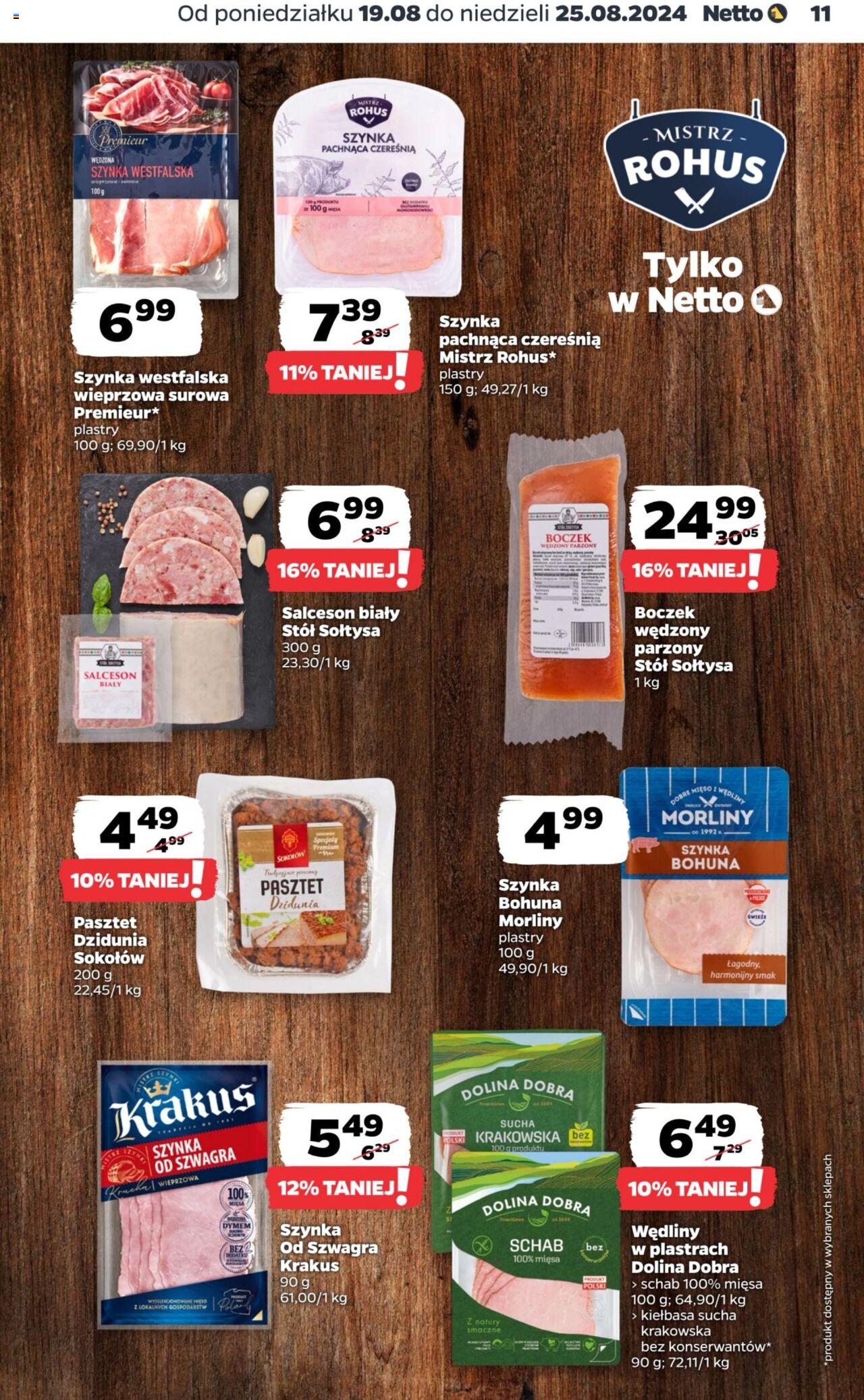 NETTO Gazetka ważna  od 19.08.2024 do 25.08.2024 strona 11