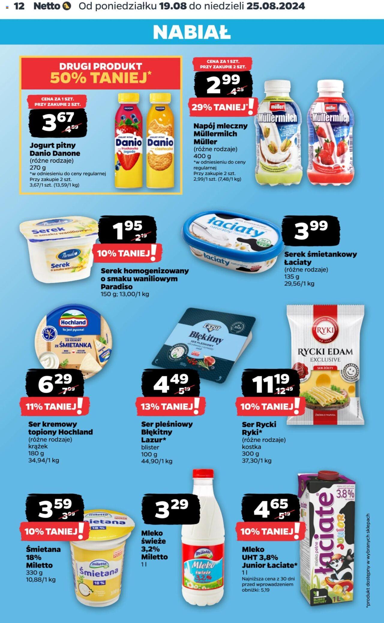NETTO Gazetka ważna  od 19.08.2024 do 25.08.2024 strona 12