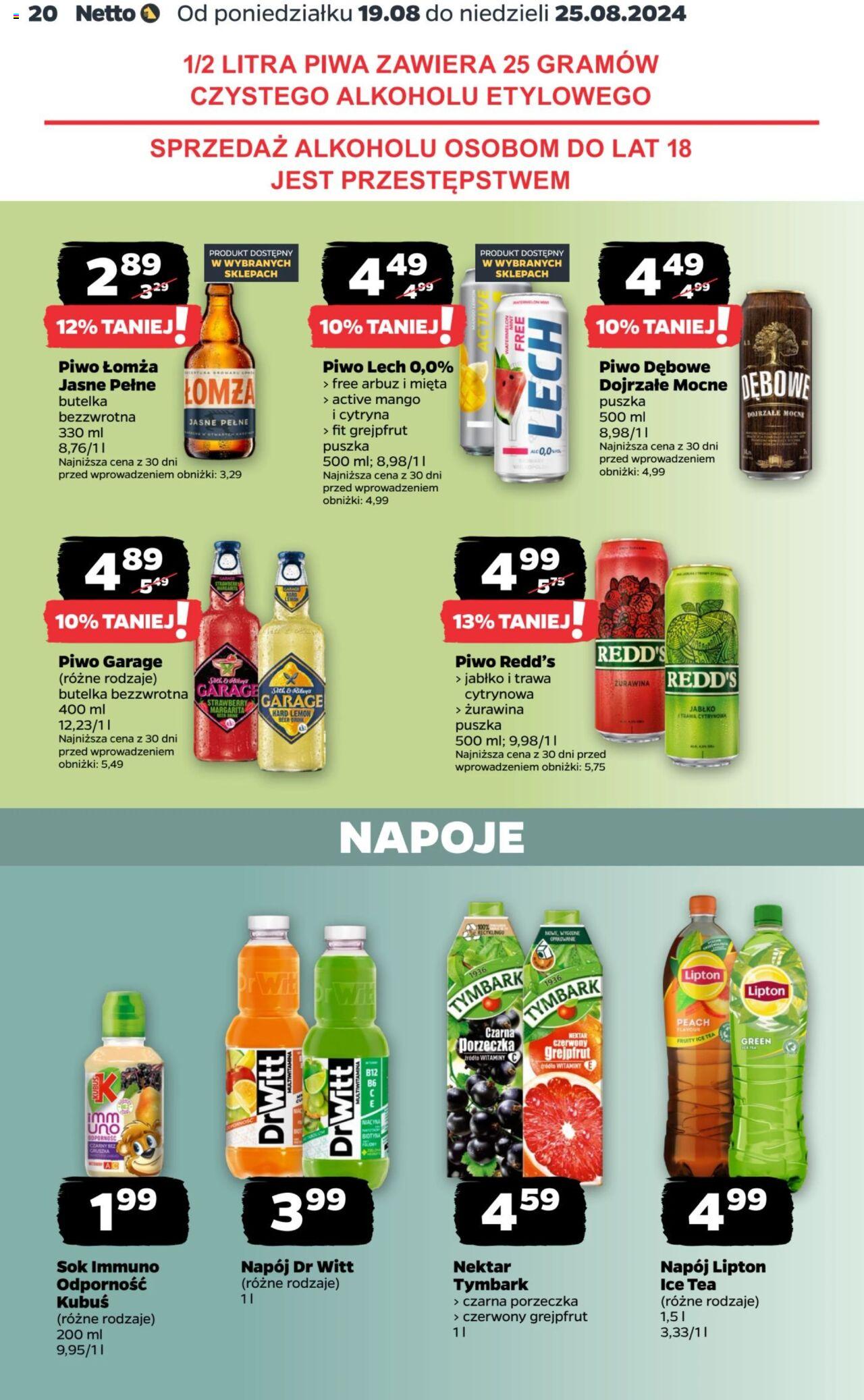 NETTO Gazetka ważna  od 19.08.2024 do 25.08.2024 strona 20