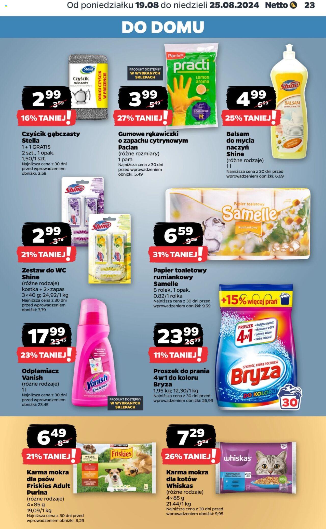NETTO Gazetka ważna  od 19.08.2024 do 25.08.2024 strona 23