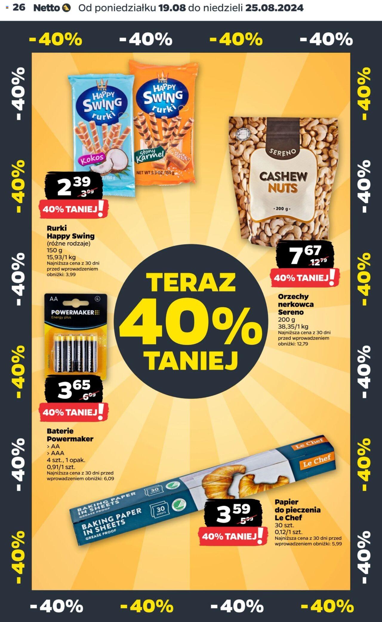 NETTO Gazetka ważna  od 19.08.2024 do 25.08.2024 strona 26