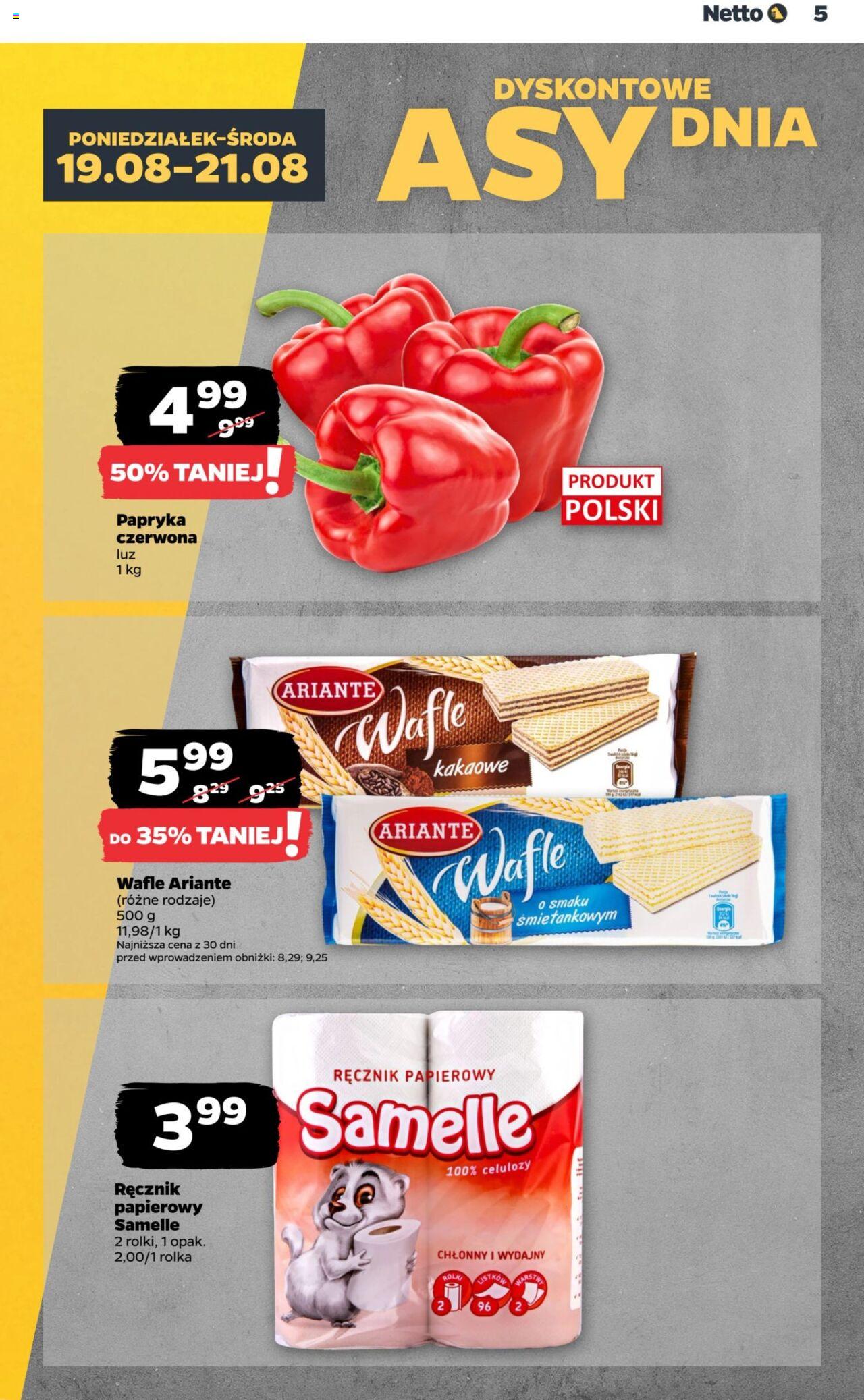 NETTO Gazetka ważna  od 19.08.2024 do 25.08.2024 strona 5