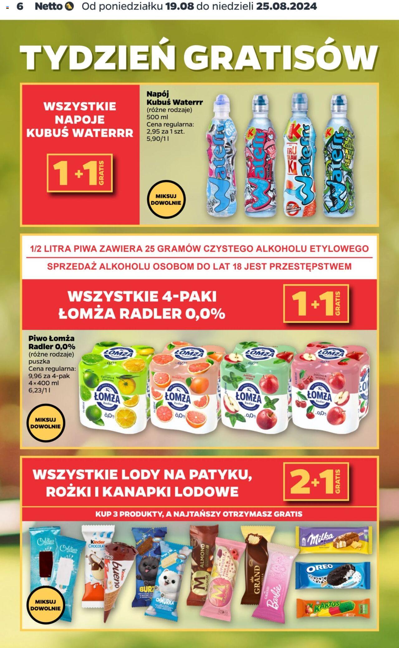 NETTO Gazetka ważna  od 19.08.2024 do 25.08.2024 strona 6