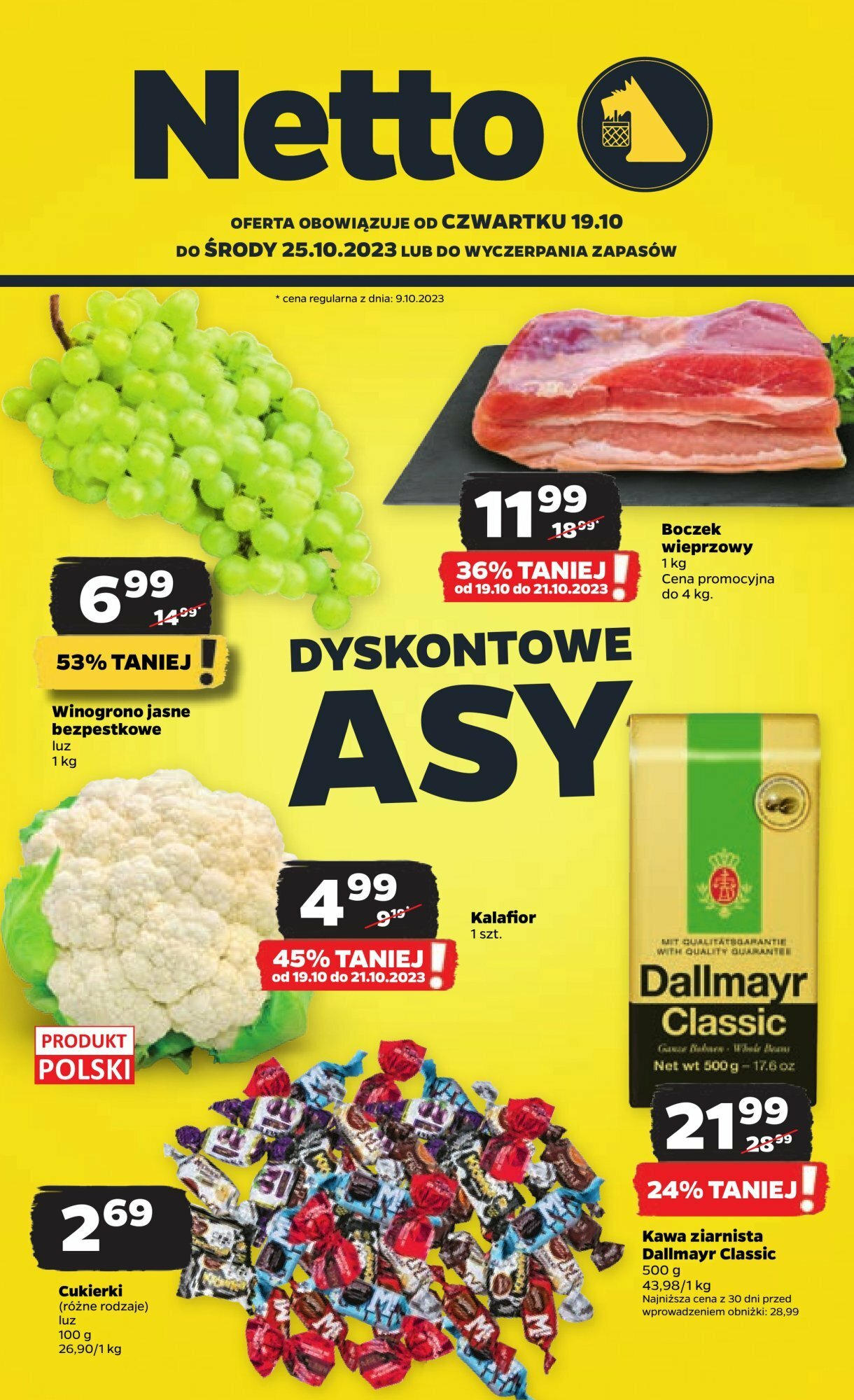 NETTO Gazetka ważna od 19.10.2023 do 25.10.2023 strona 1