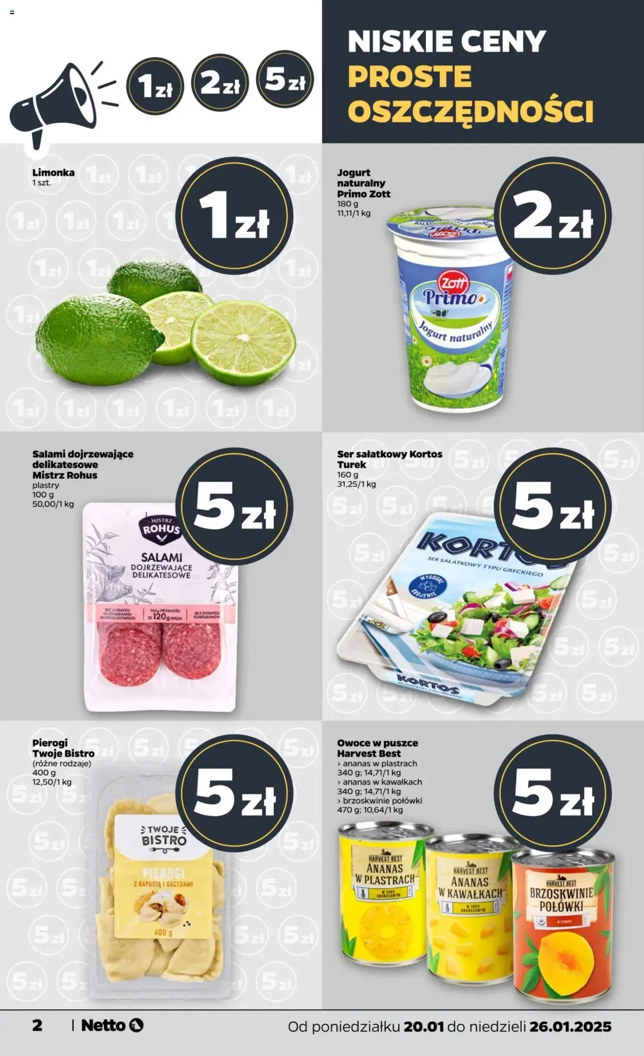 NETTO Gazetka ważna od 20.01.2025 do 26.01.2025 strona 2