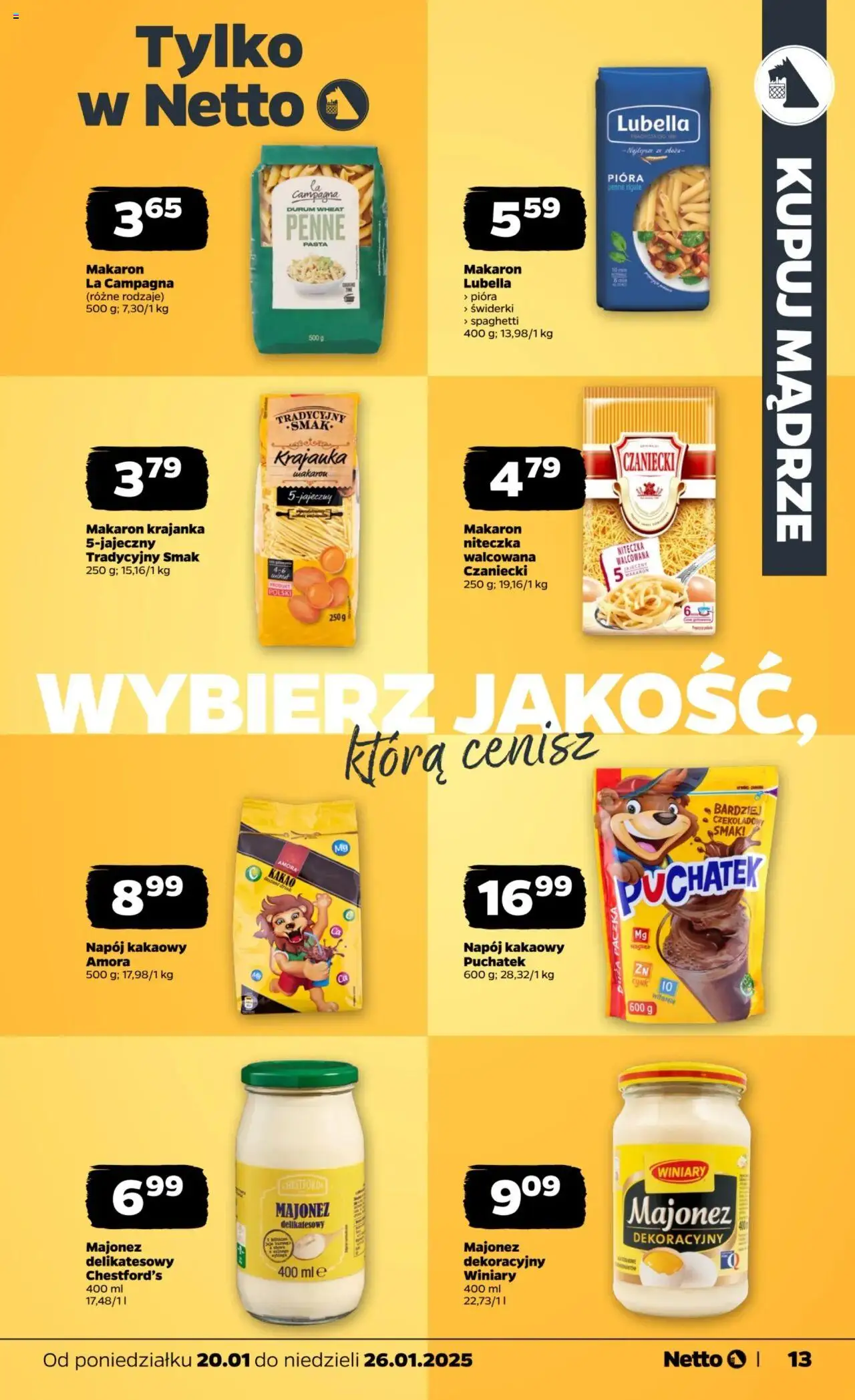 NETTO Gazetka ważna od 20.01.2025 do 26.01.2025 strona 13