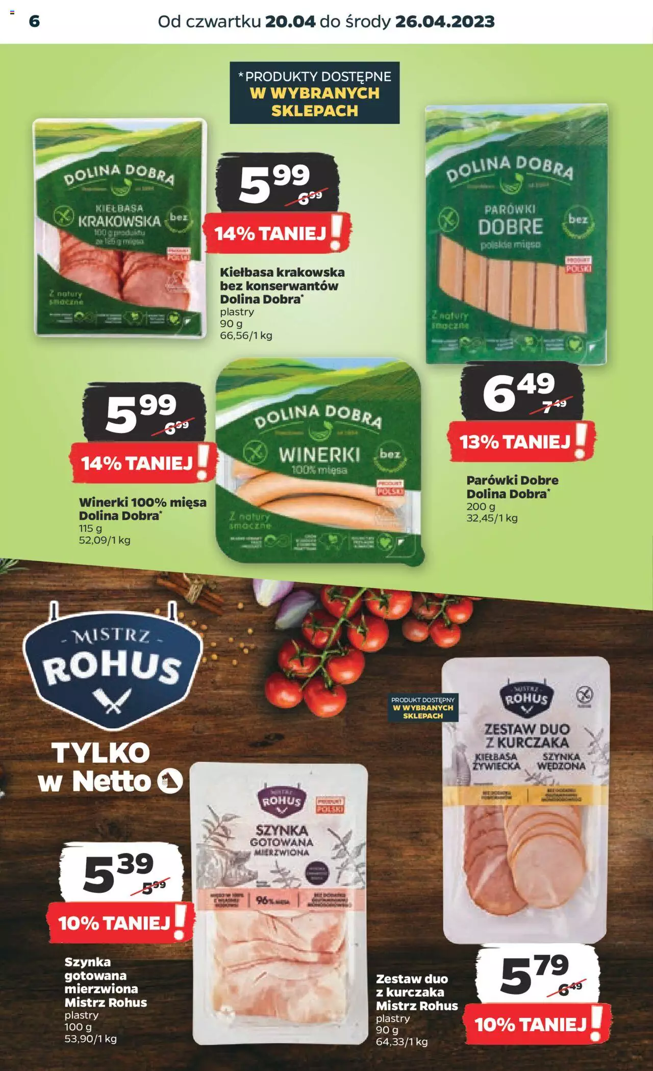 NETTO Gazetka ważna  od 20.04.2023 do 26.04.2023 strona 6