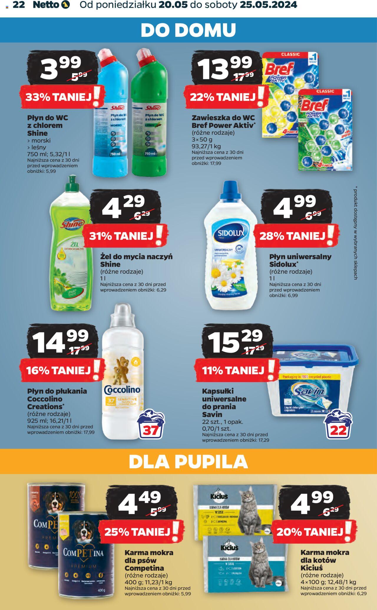NETTO Gazetka ważna od 20.05.2024 do 25.05.2024 strona 22