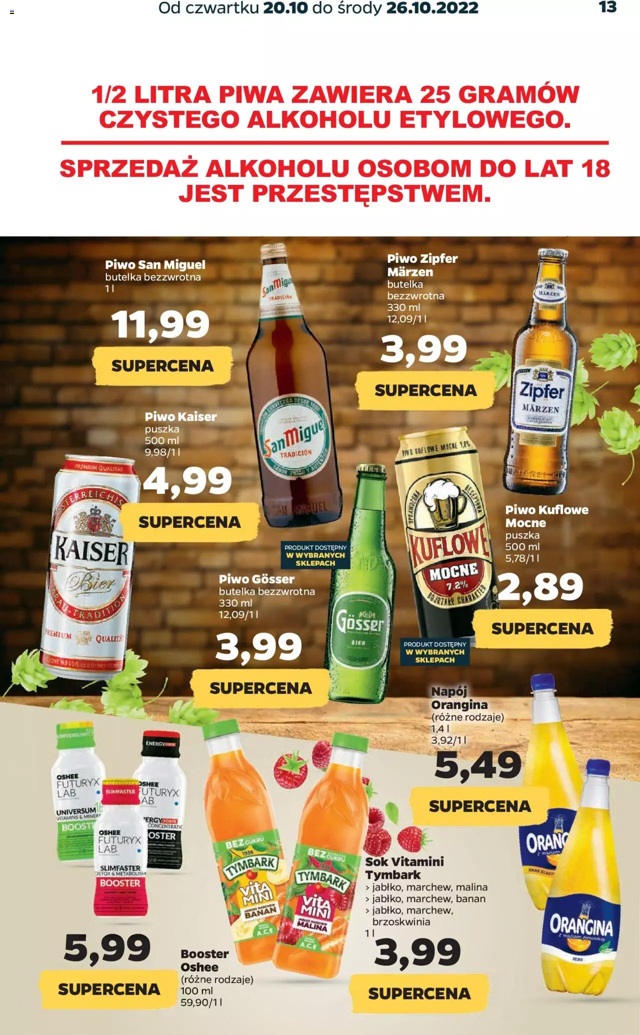 NETTO gazetka ważna od 20.10.2022 do 26.10.2022 strona 13
