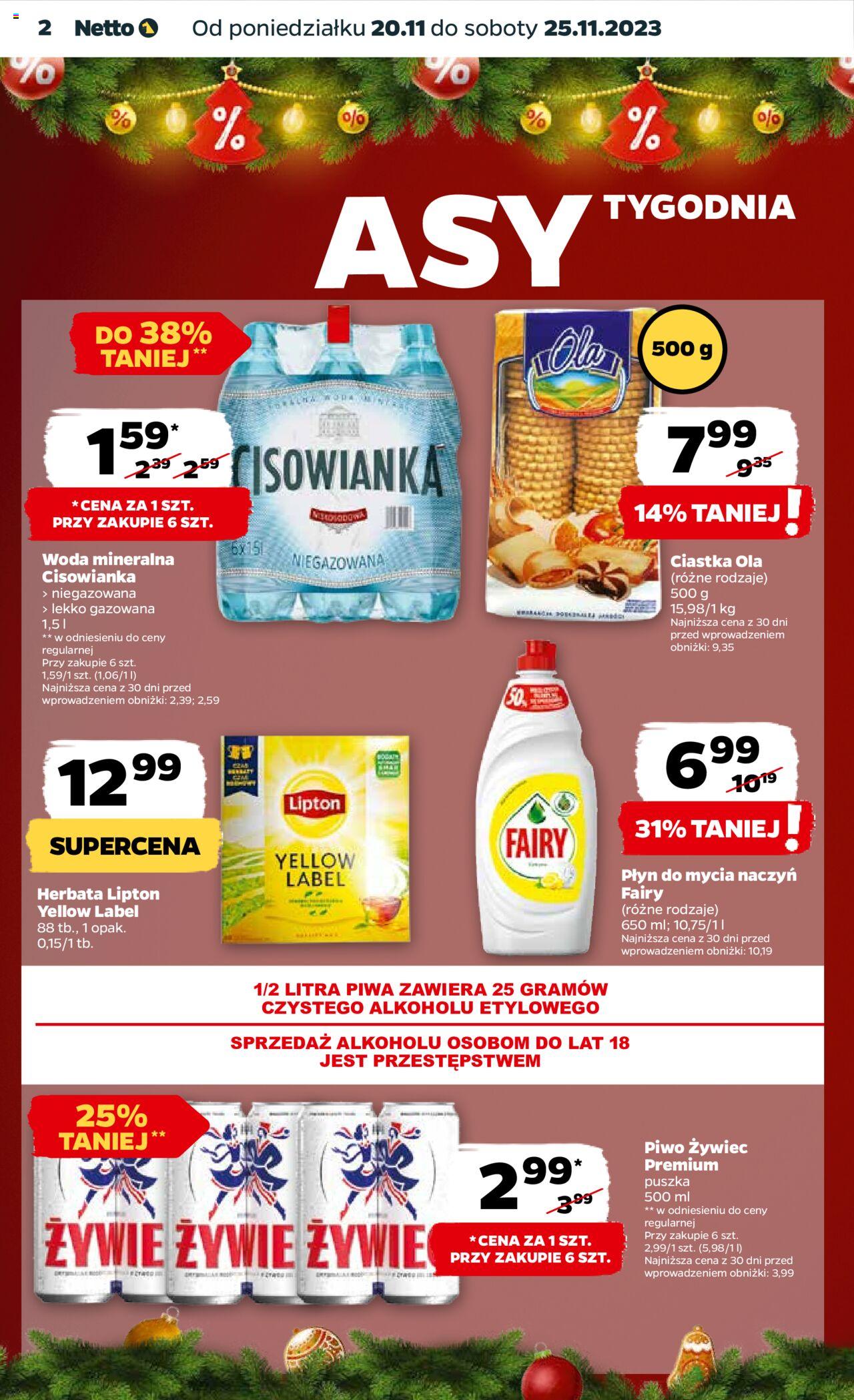 Netto gazetka ważna od 20.11.2023 do 25.11.2023 strona 2