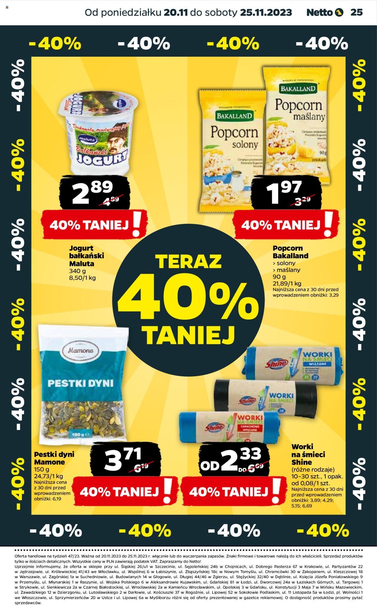 Netto gazetka ważna od 20.11.2023 do 25.11.2023 strona 25