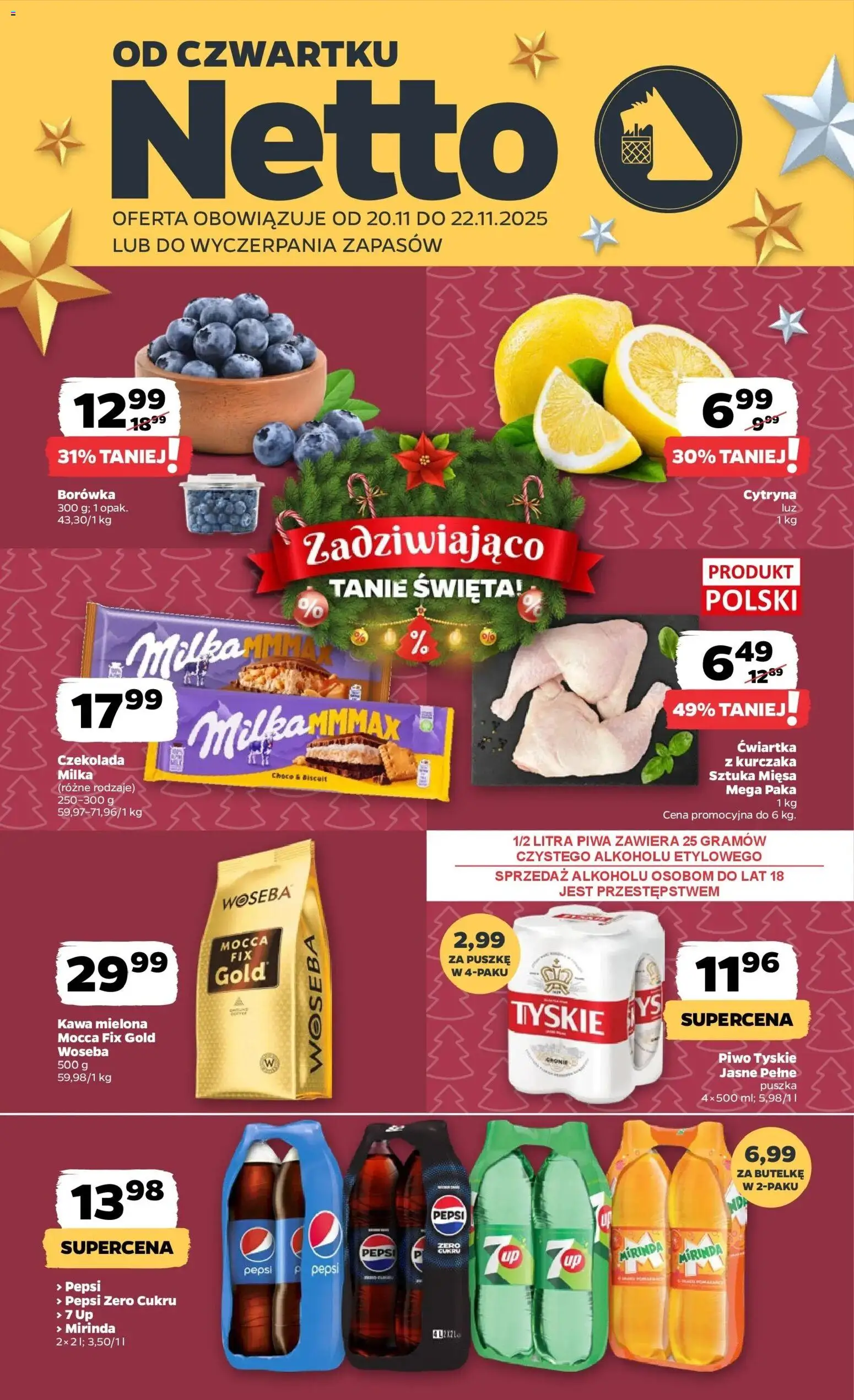 NETTO Gazetka ważna od 20.11.2025 do 22.11.2025 strona 1