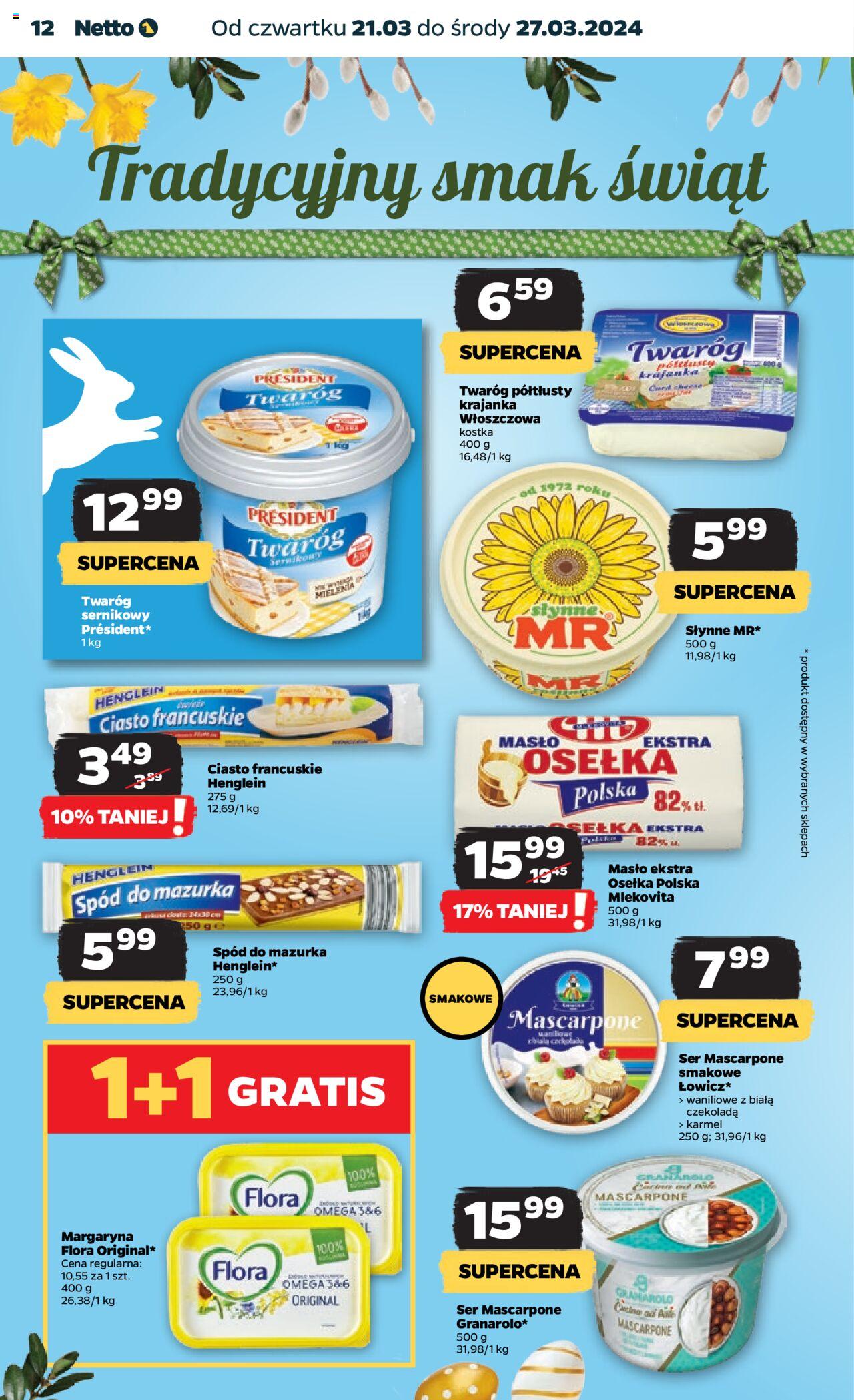 NETTO Gazetka ważna  od 21.03.2024 do 27.03.2024 strona 12