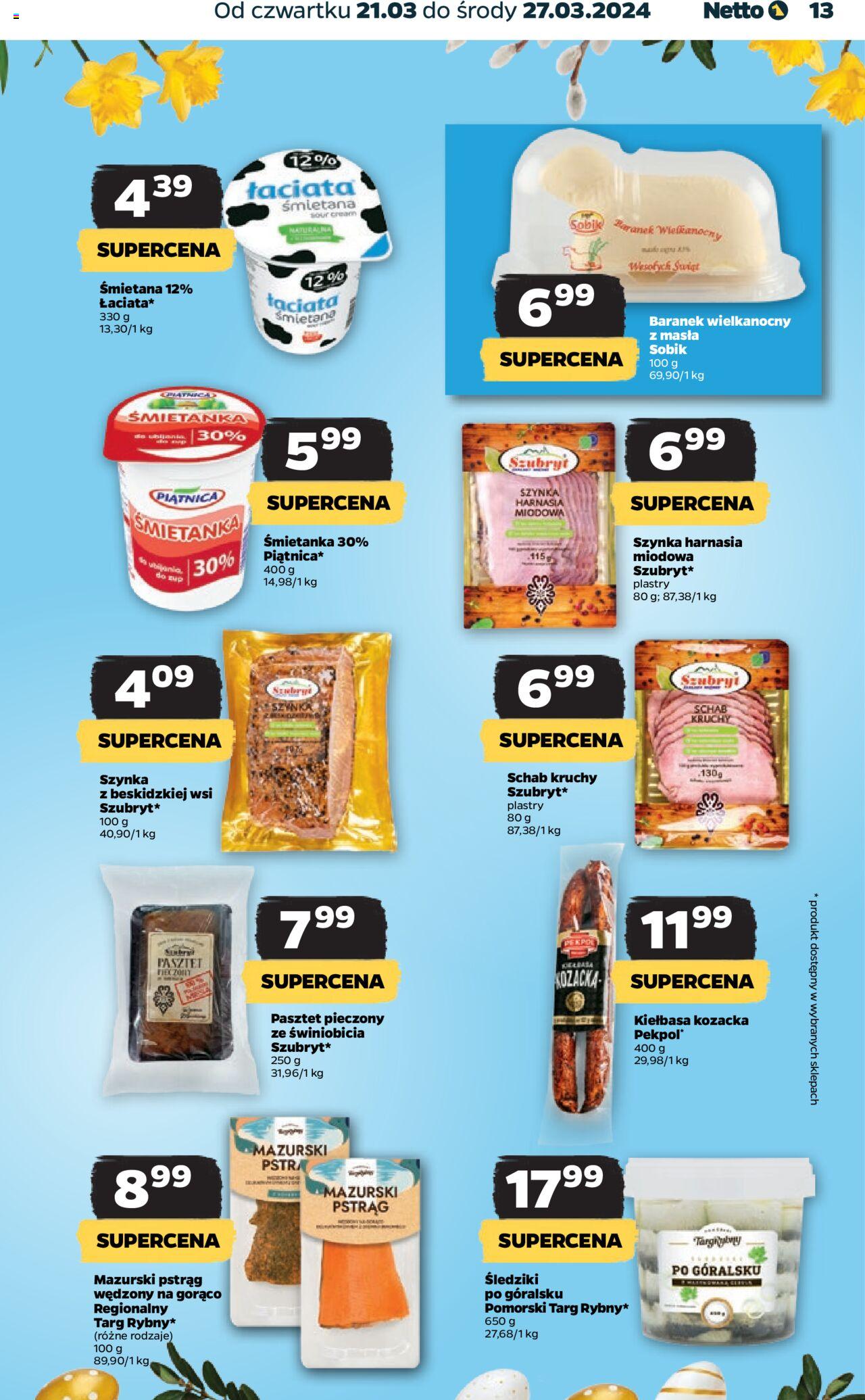 NETTO Gazetka ważna  od 21.03.2024 do 27.03.2024 strona 13