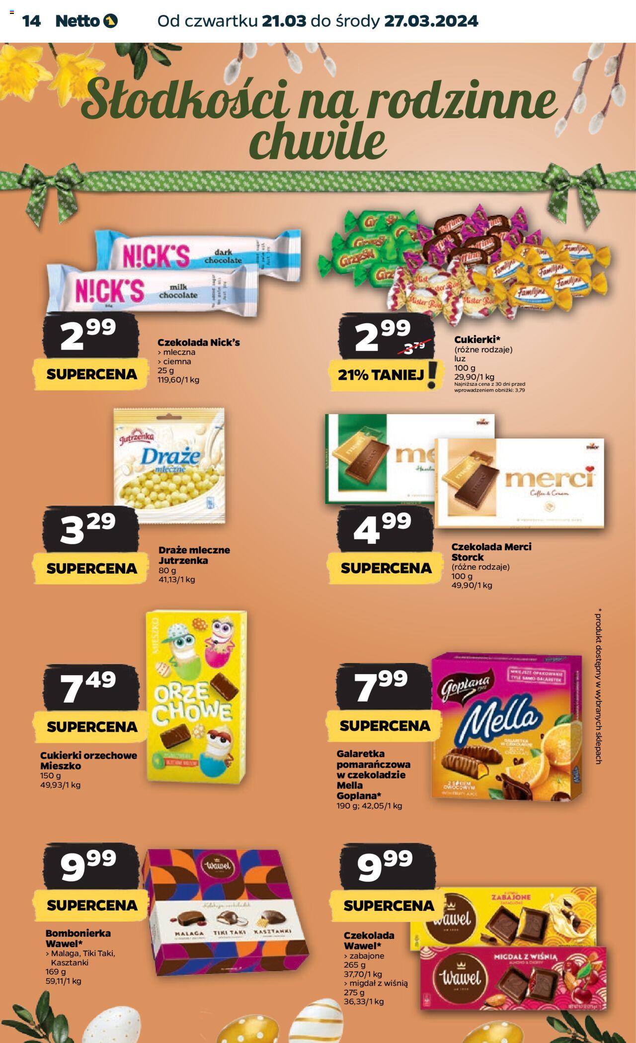 NETTO Gazetka ważna  od 21.03.2024 do 27.03.2024 strona 14