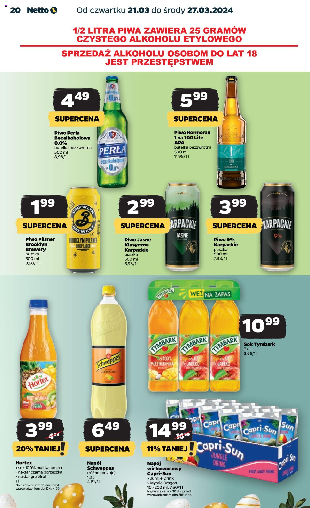 NETTO Gazetka ważna  od 21.03.2024 do 27.03.2024 strona 20