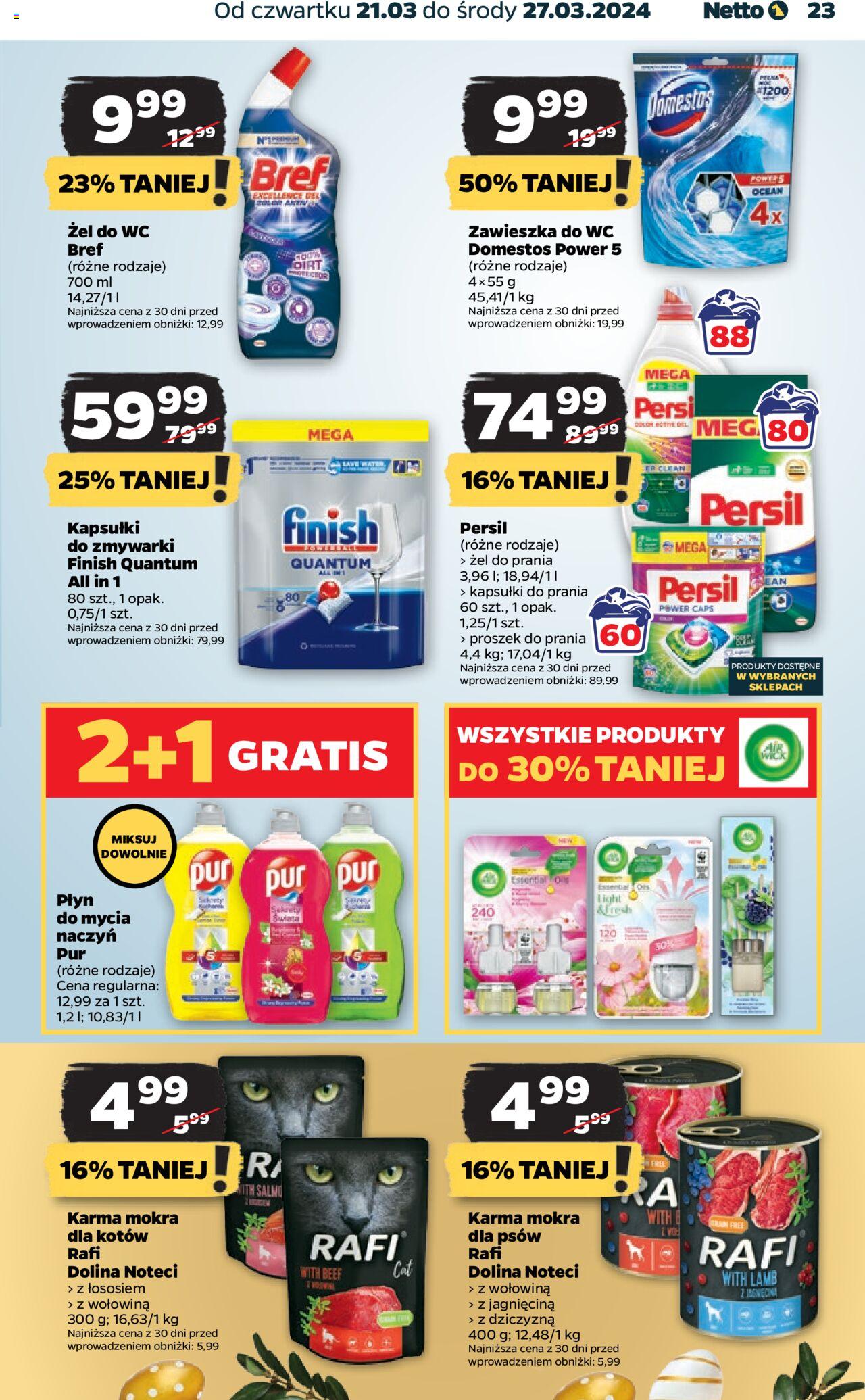 NETTO Gazetka ważna  od 21.03.2024 do 27.03.2024 strona 23