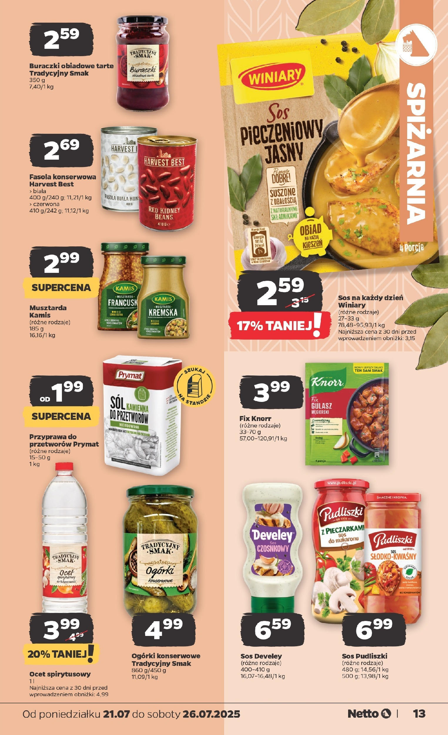 NETTO Gazetka ważna od  21.07.2025 do 26.07.2025 strona 13