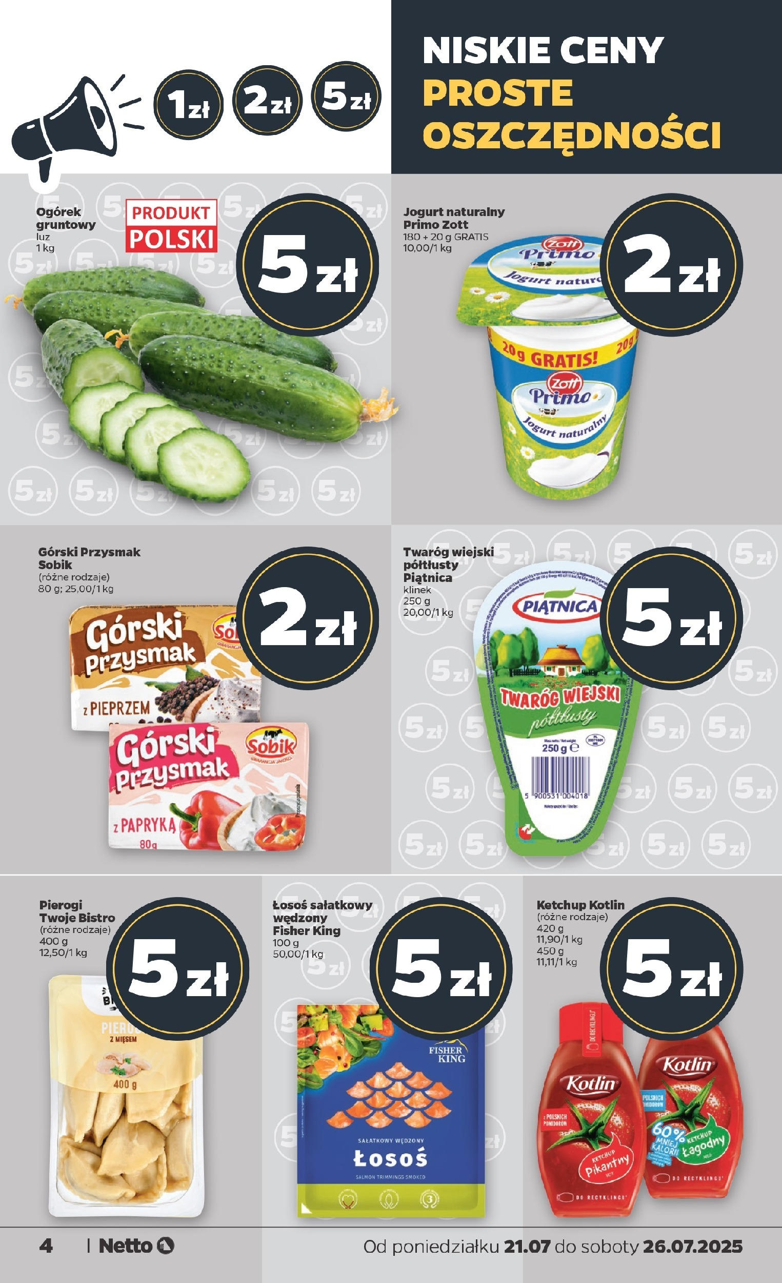 NETTO Gazetka ważna od  21.07.2025 do 26.07.2025 strona 4