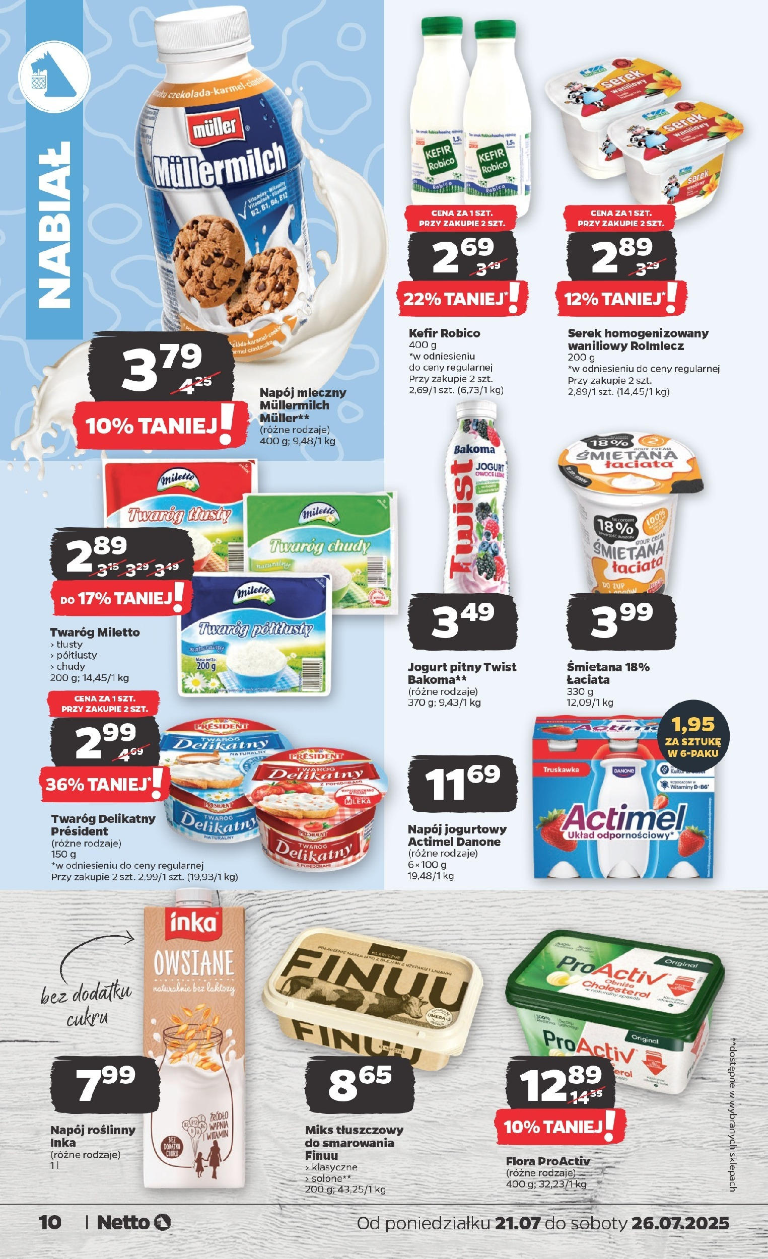 NETTO Gazetka ważna od  21.07.2025 do 26.07.2025 strona 10