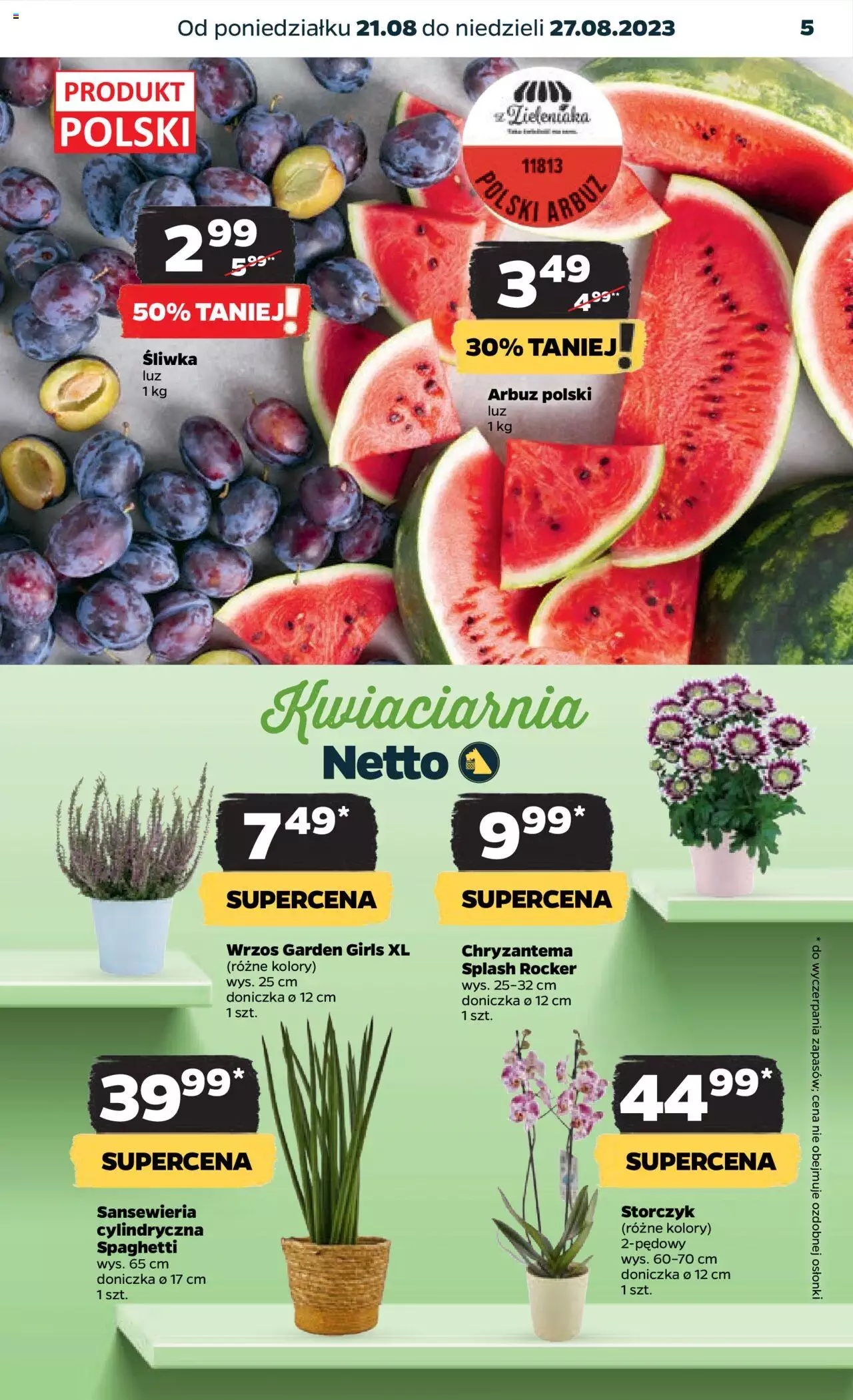 NETTO Gazetka ważna od 21.08.2023 do 27.08.2023 strona 5