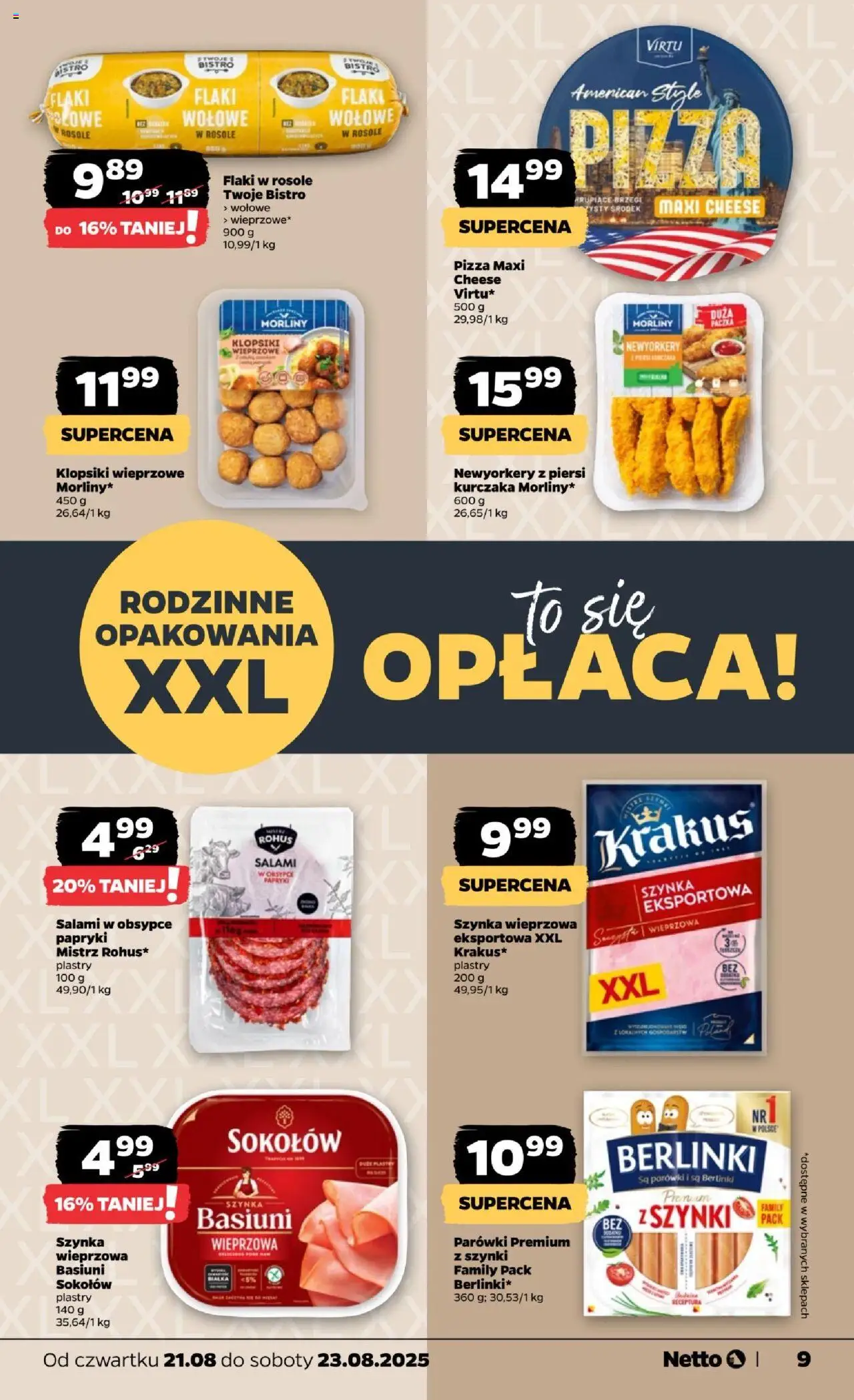 NETTO Gazetka ważna  od 21.08.2025 do  23.08.2025 strona 9