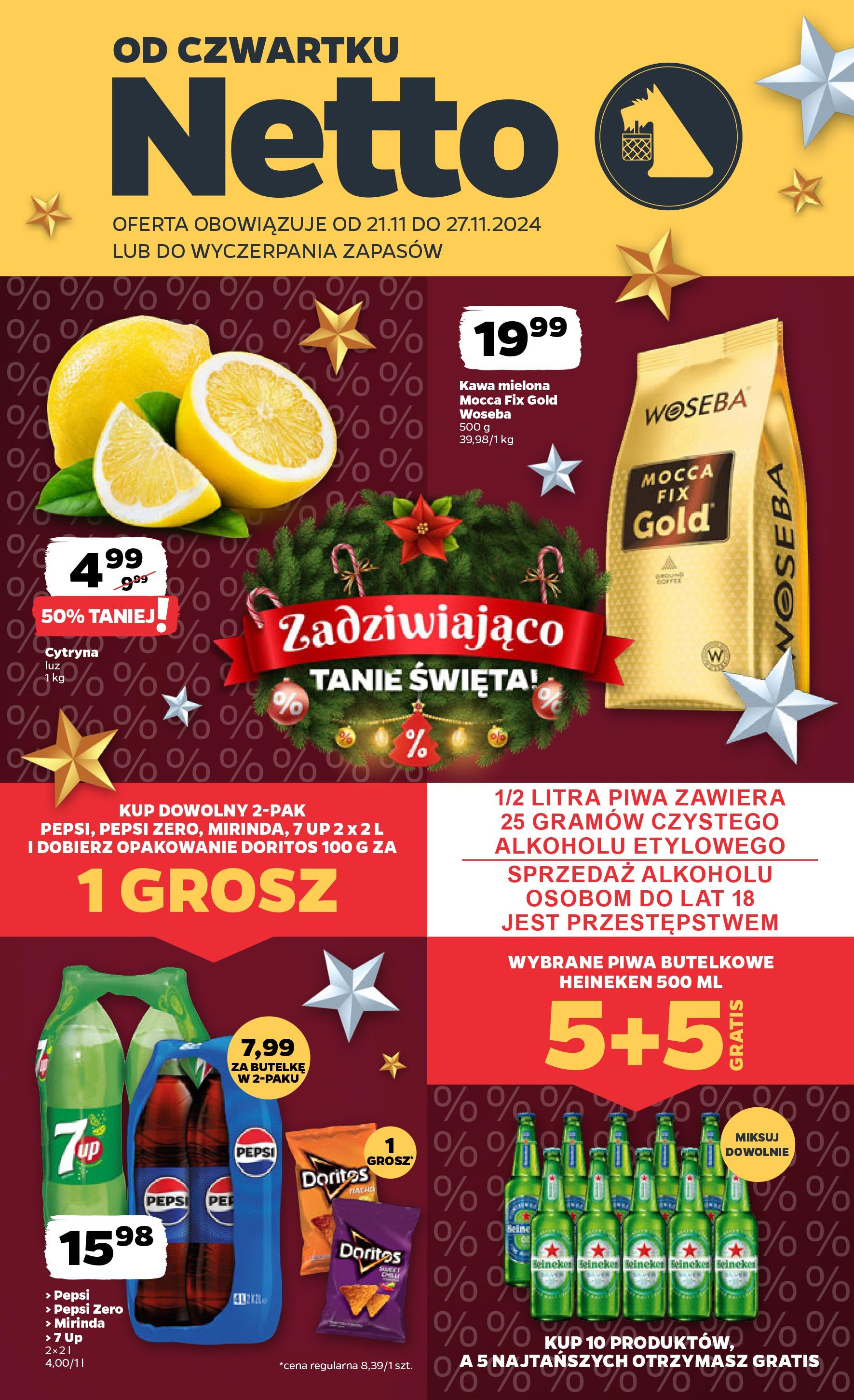 NETTO Gazetka ważna od 21.11.2024 do 27.11.2024 strona 1