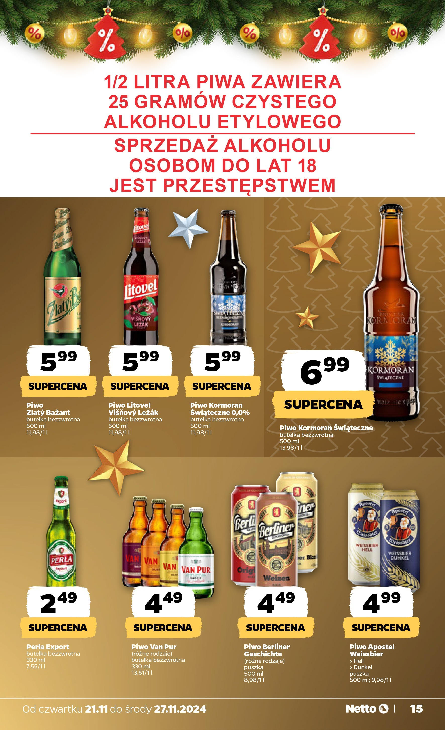 NETTO Gazetka ważna od 21.11.2024 do 27.11.2024 strona 12