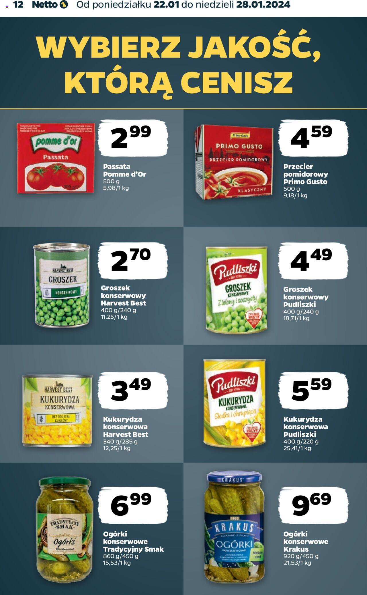 NETTO Gazetka ważna  od 22.01.2024 do 28.01.2024 strona 12