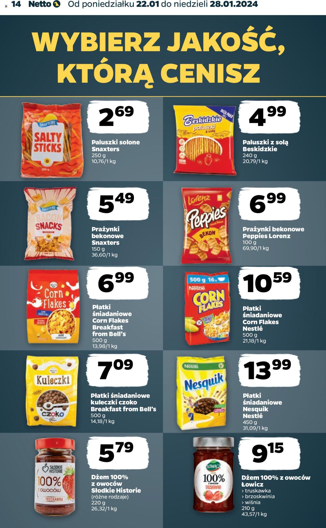 NETTO Gazetka ważna  od 22.01.2024 do 28.01.2024 strona 14