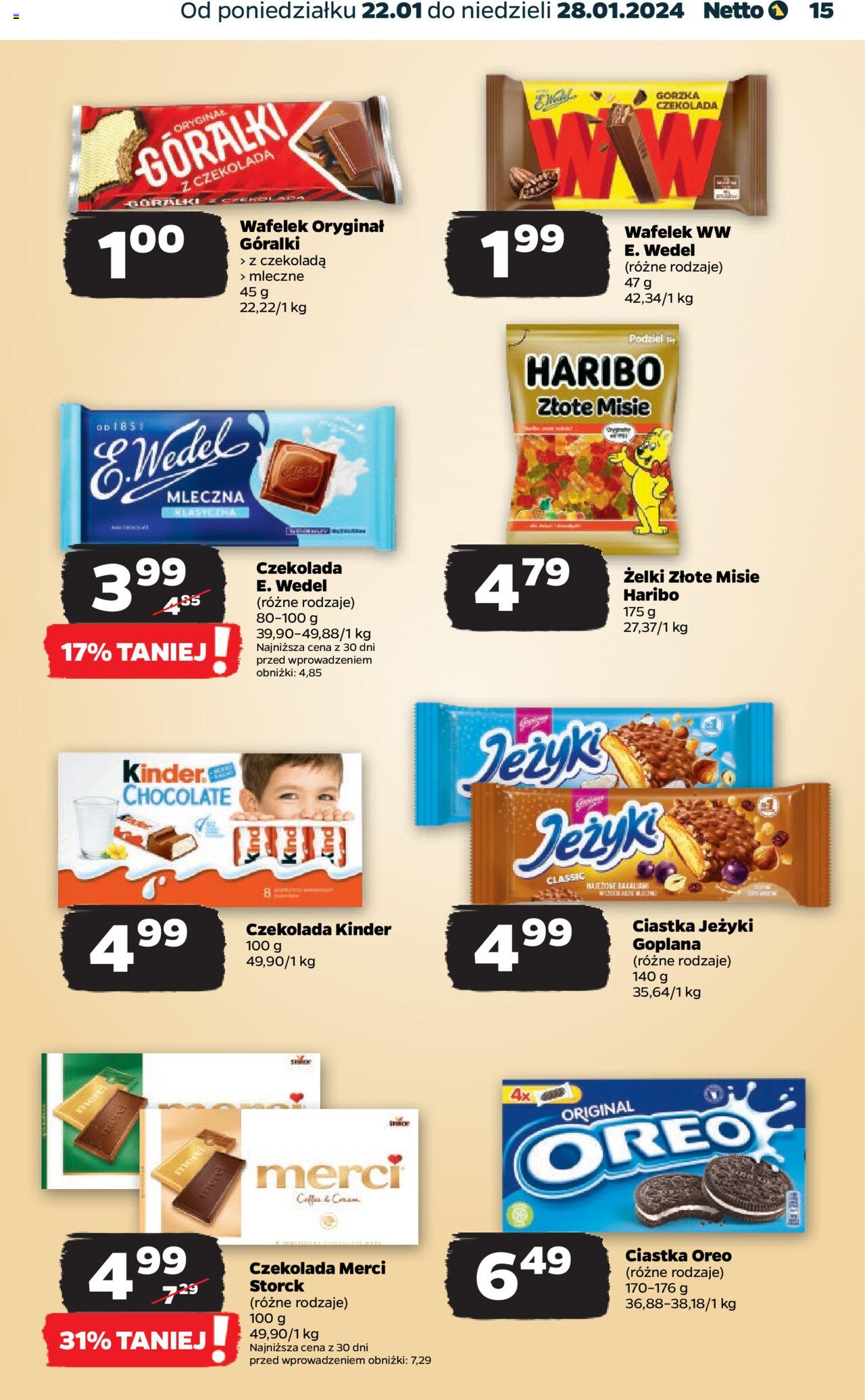 NETTO Gazetka ważna  od 22.01.2024 do 28.01.2024 strona 15