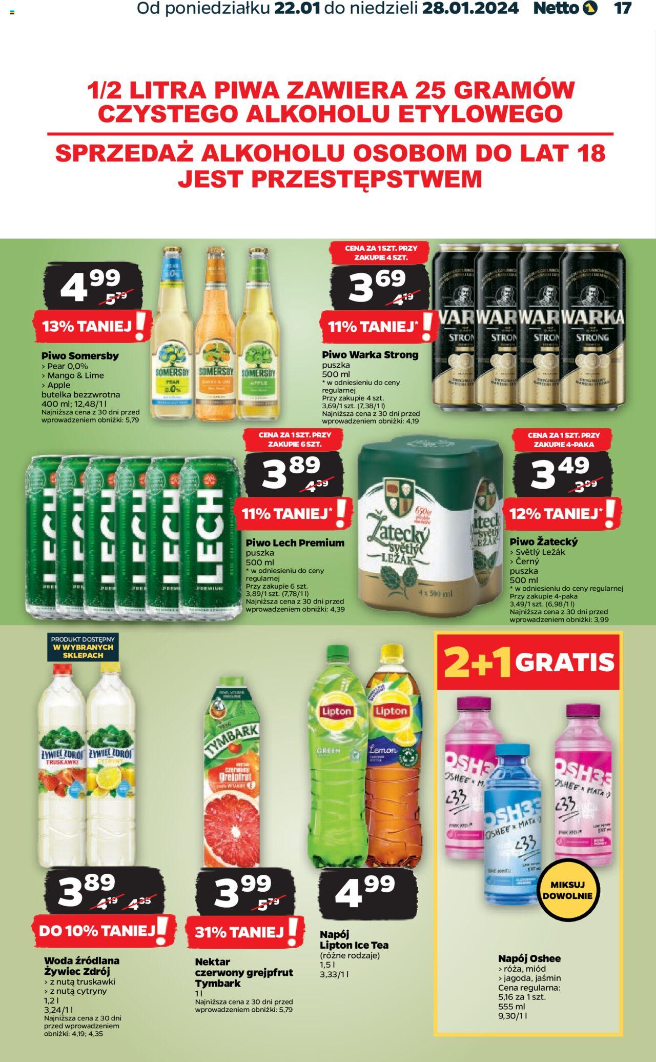 NETTO Gazetka ważna  od 22.01.2024 do 28.01.2024 strona 17