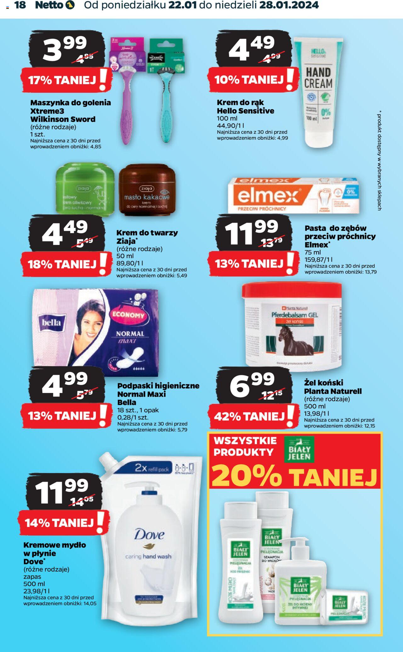 NETTO Gazetka ważna  od 22.01.2024 do 28.01.2024 strona 18