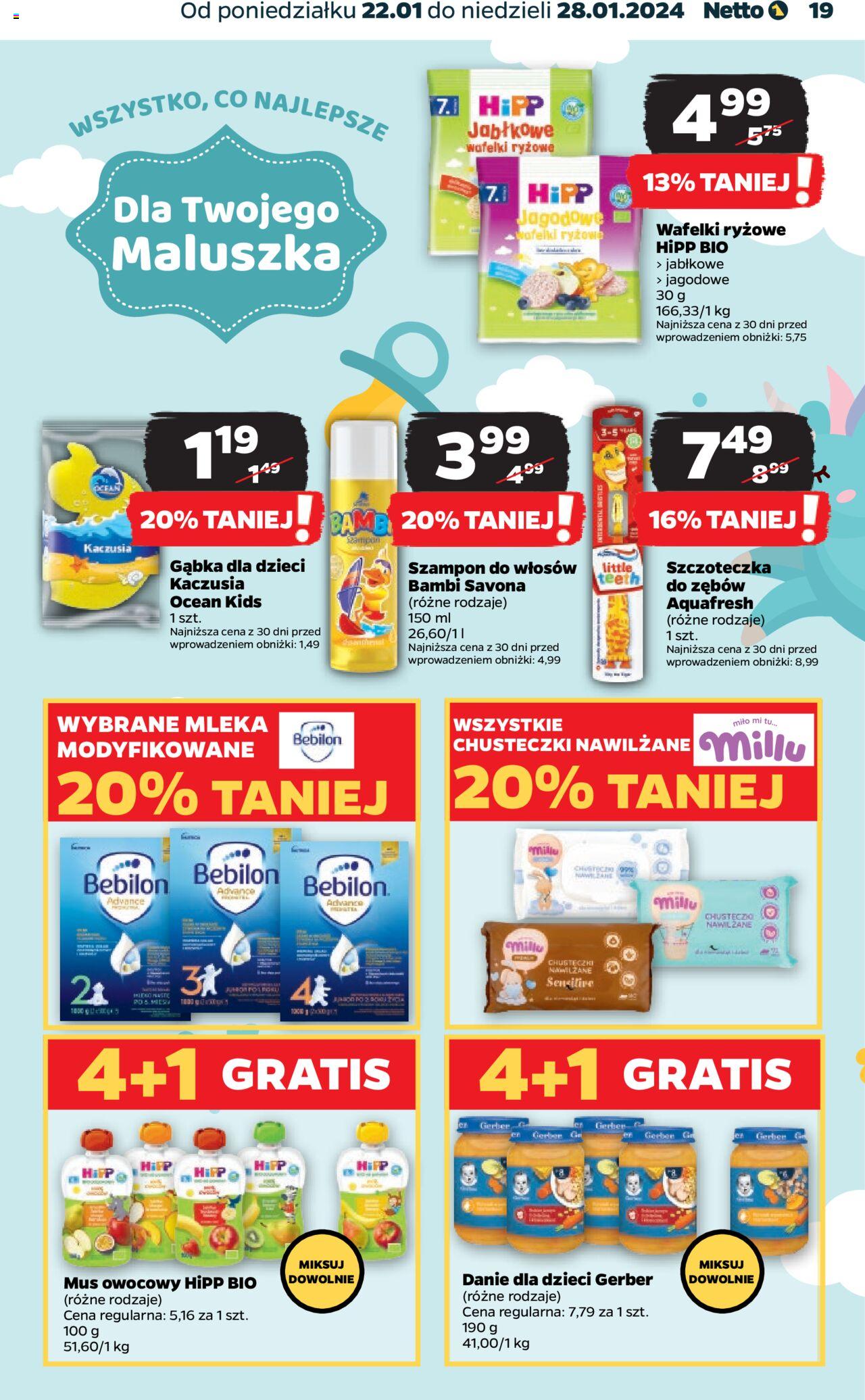 NETTO Gazetka ważna  od 22.01.2024 do 28.01.2024 strona 19