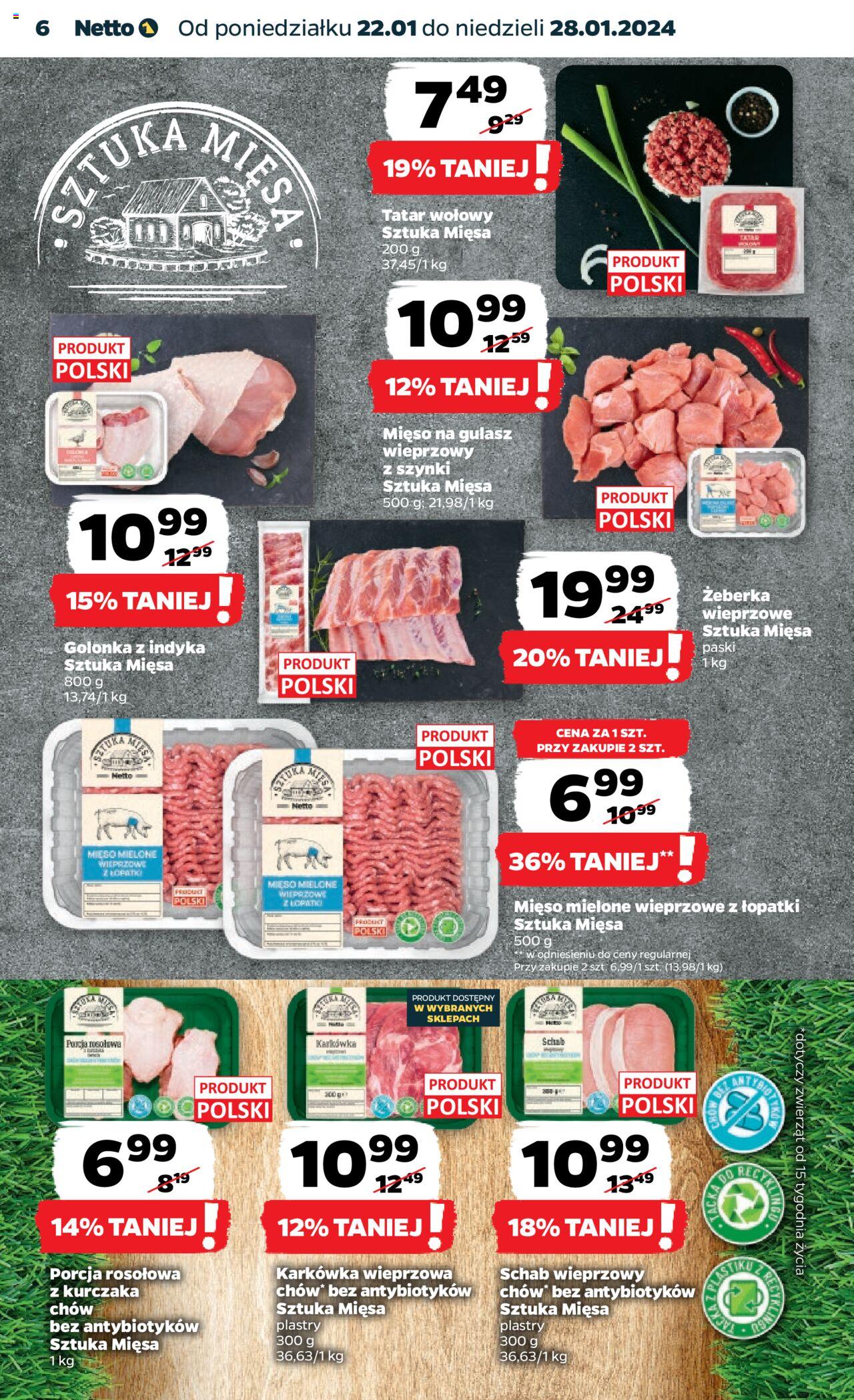 NETTO Gazetka ważna  od 22.01.2024 do 28.01.2024 strona 6