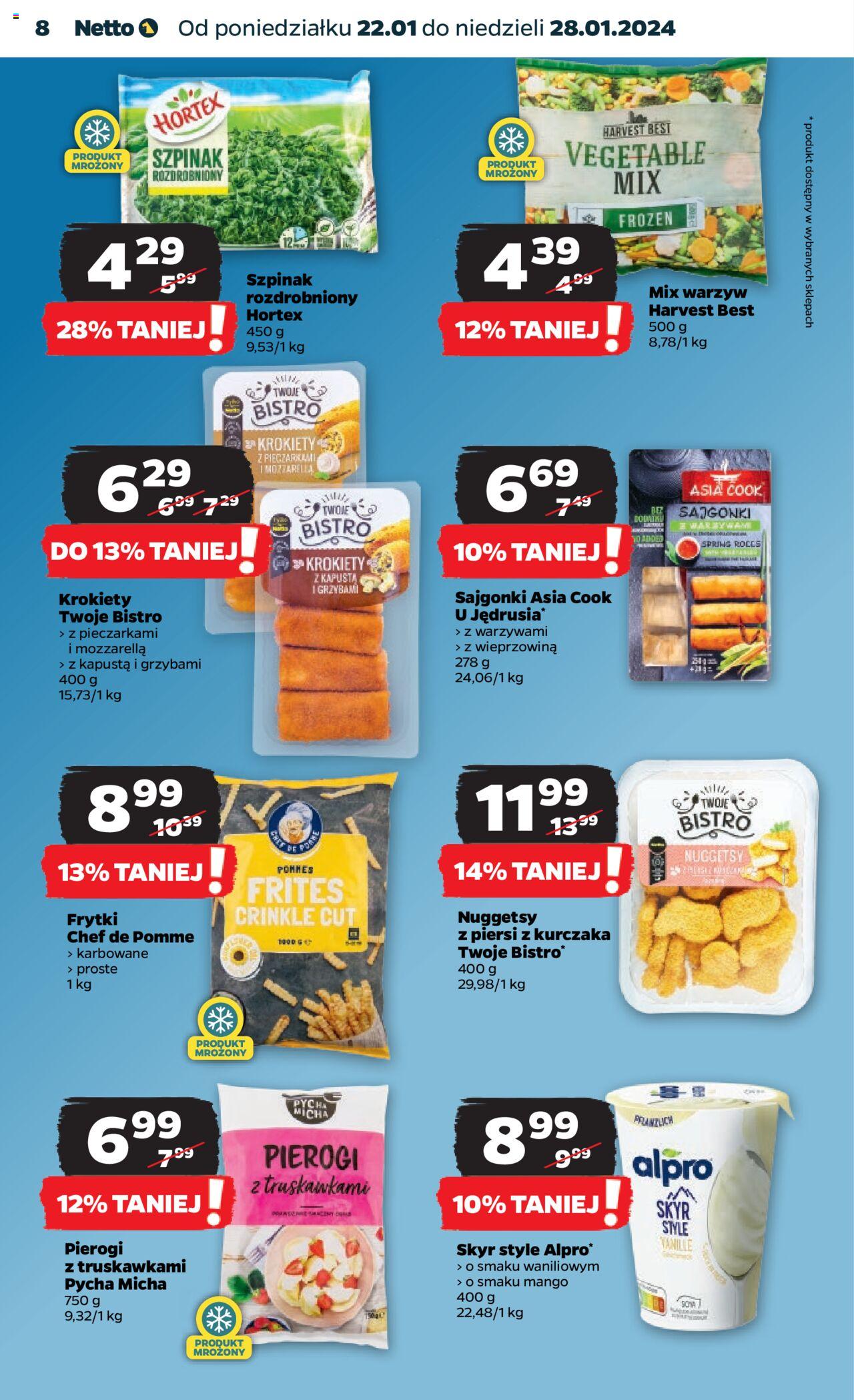 NETTO Gazetka ważna  od 22.01.2024 do 28.01.2024 strona 8