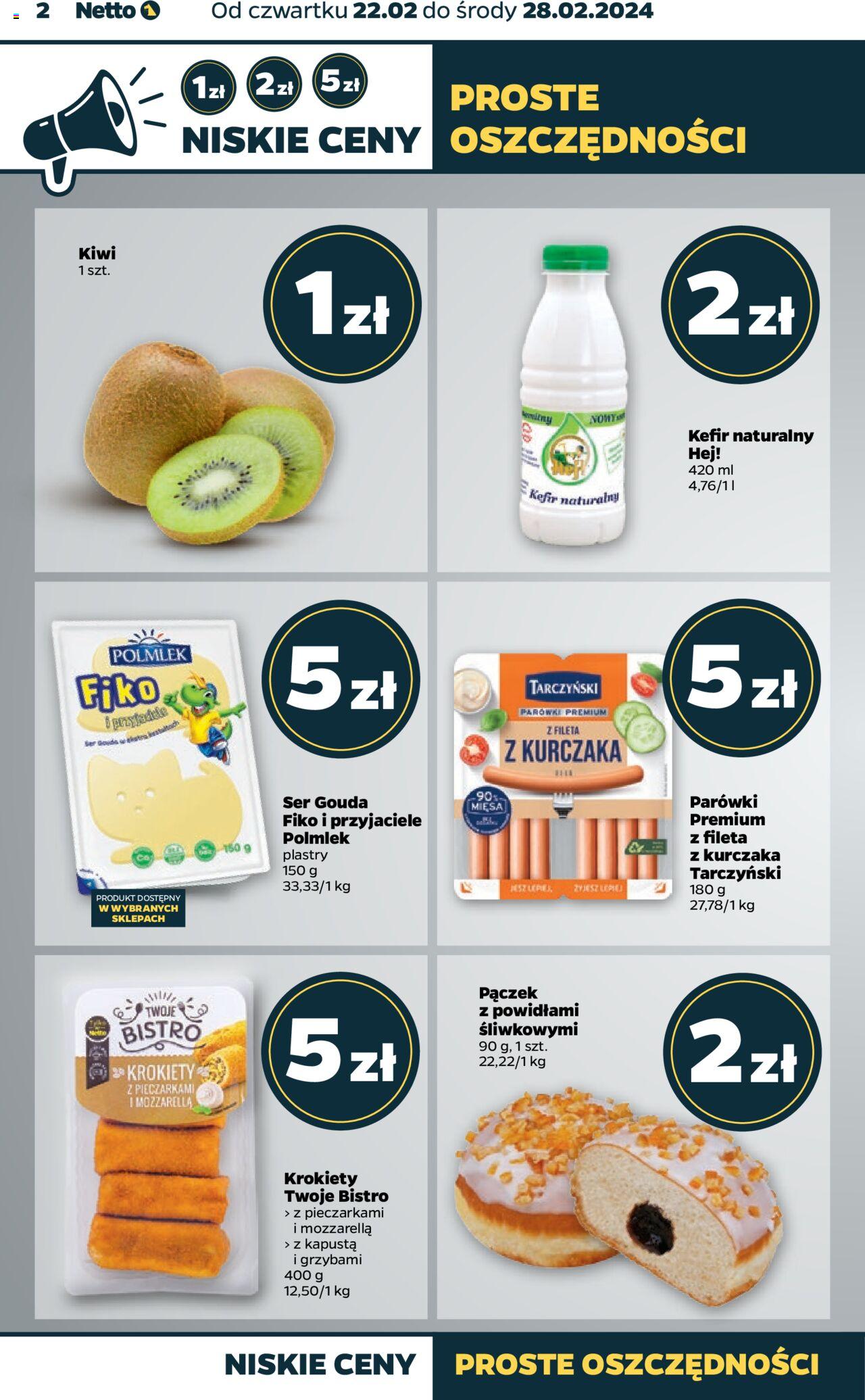NETTO Gazetka ważna od 22.02.2024 do 28.02.2024 strona 2