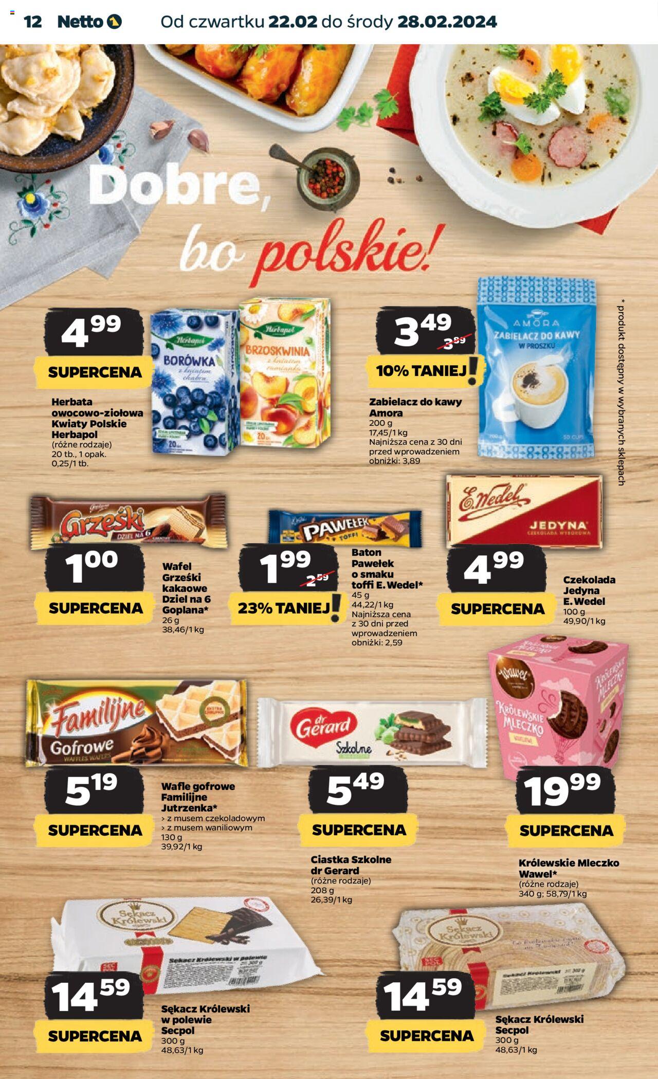 NETTO Gazetka ważna od 22.02.2024 do 28.02.2024 strona 12